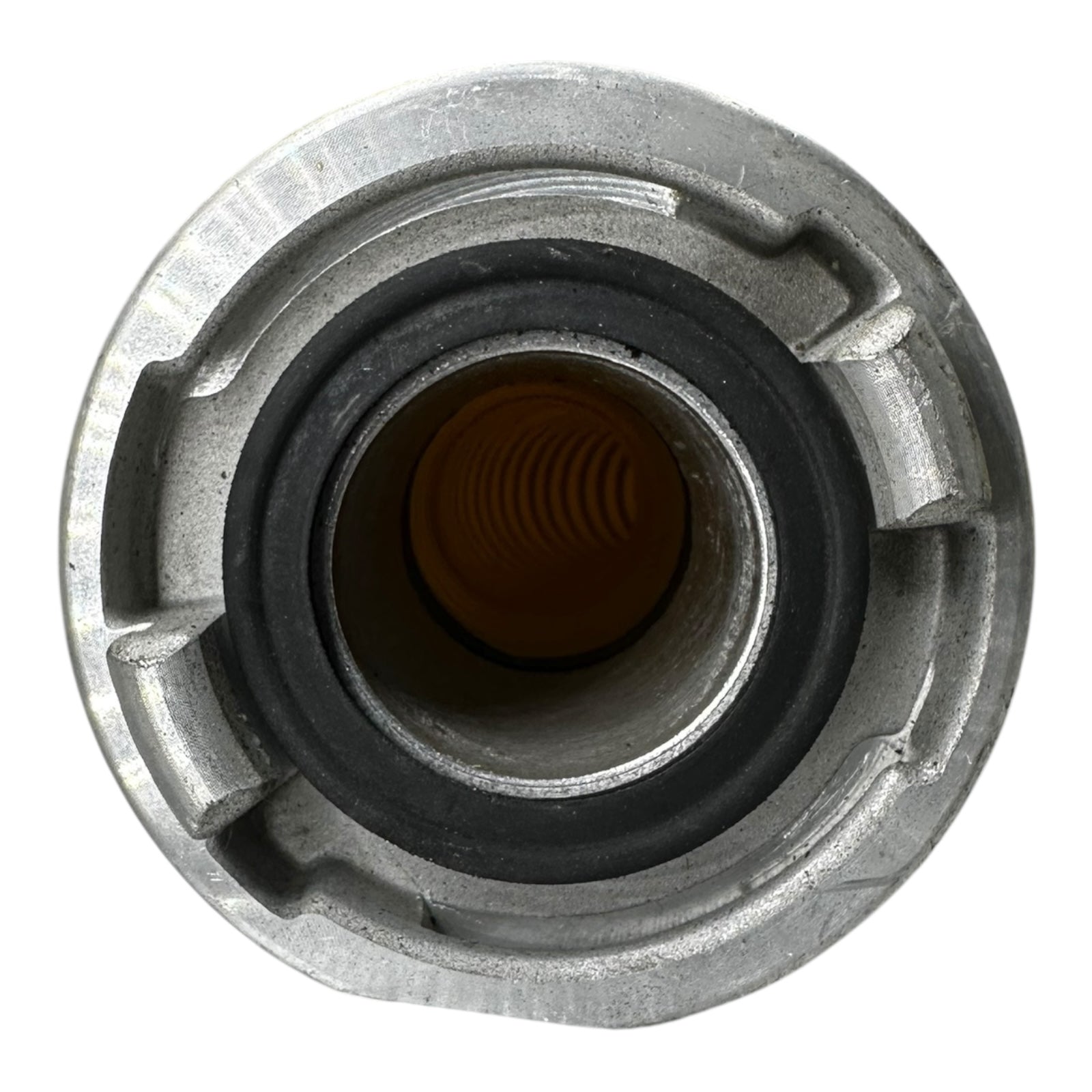FLEXADUX TOIVAC N Saugschlauch 51mm 3m PE-Muffe Schlauch gelb/schwarz