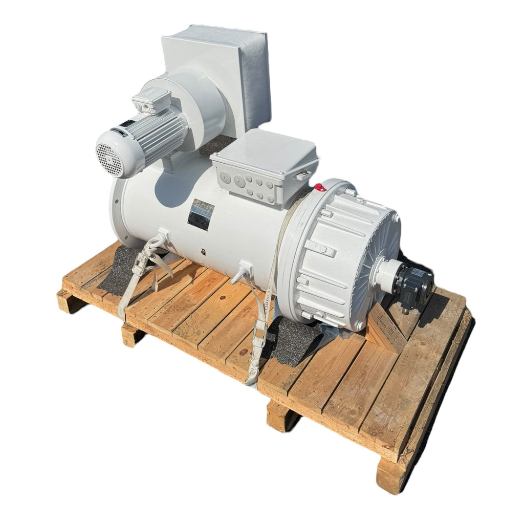 Wölfer Hubswerksmotor Kran Drehstromotor 100kW 1500U/min 400V + Bremse Encoder