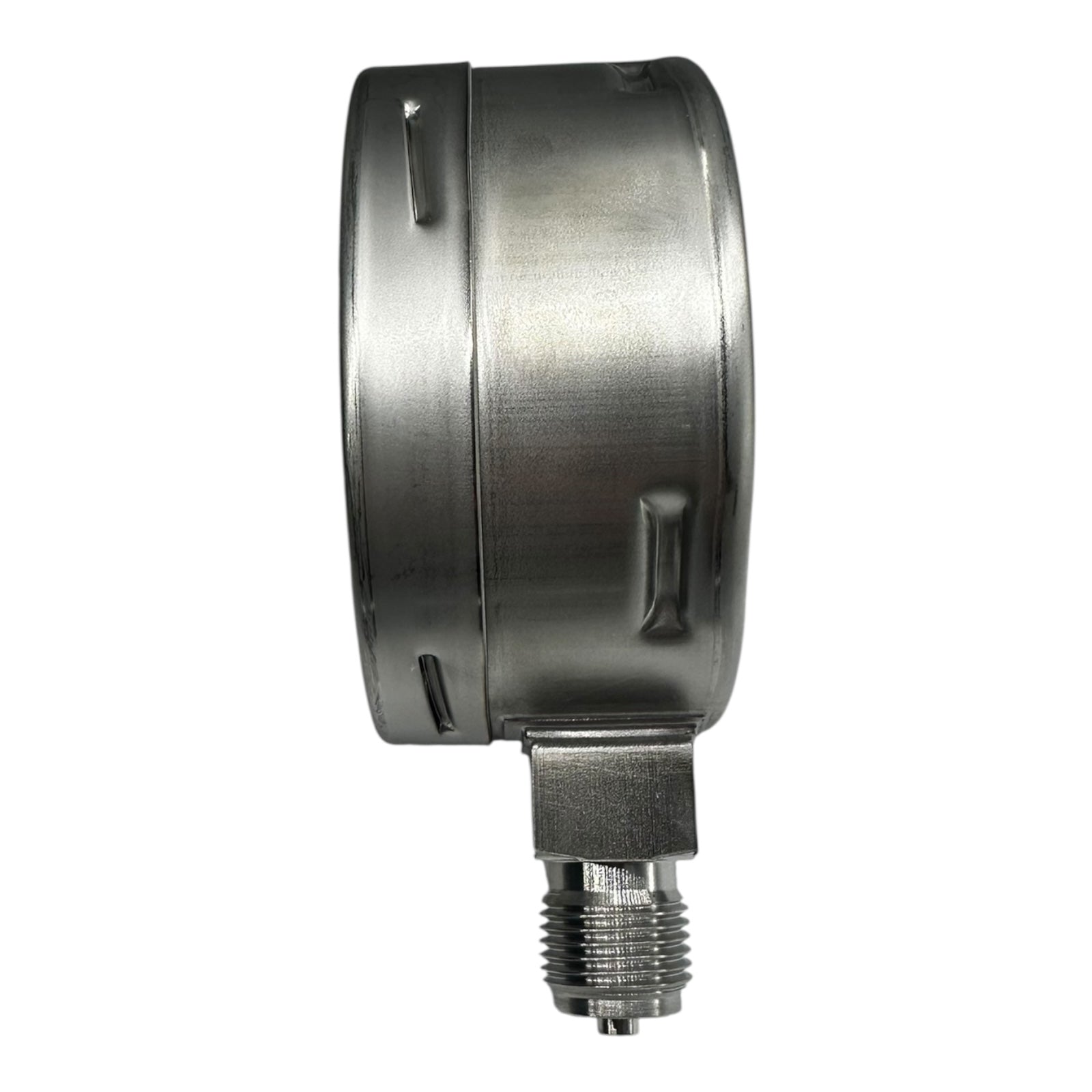 WIKA Manometer 233.50.100 0–1 bar G1/2B unten Edelstahl 316L IP65 Klasse 1.0