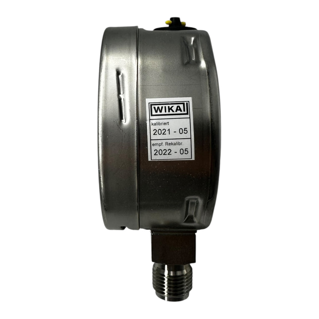 WIKA Manometer 233.50.100 -1…+10 bar G1/2B unten Edelstahl 316L Klasse 1.0
