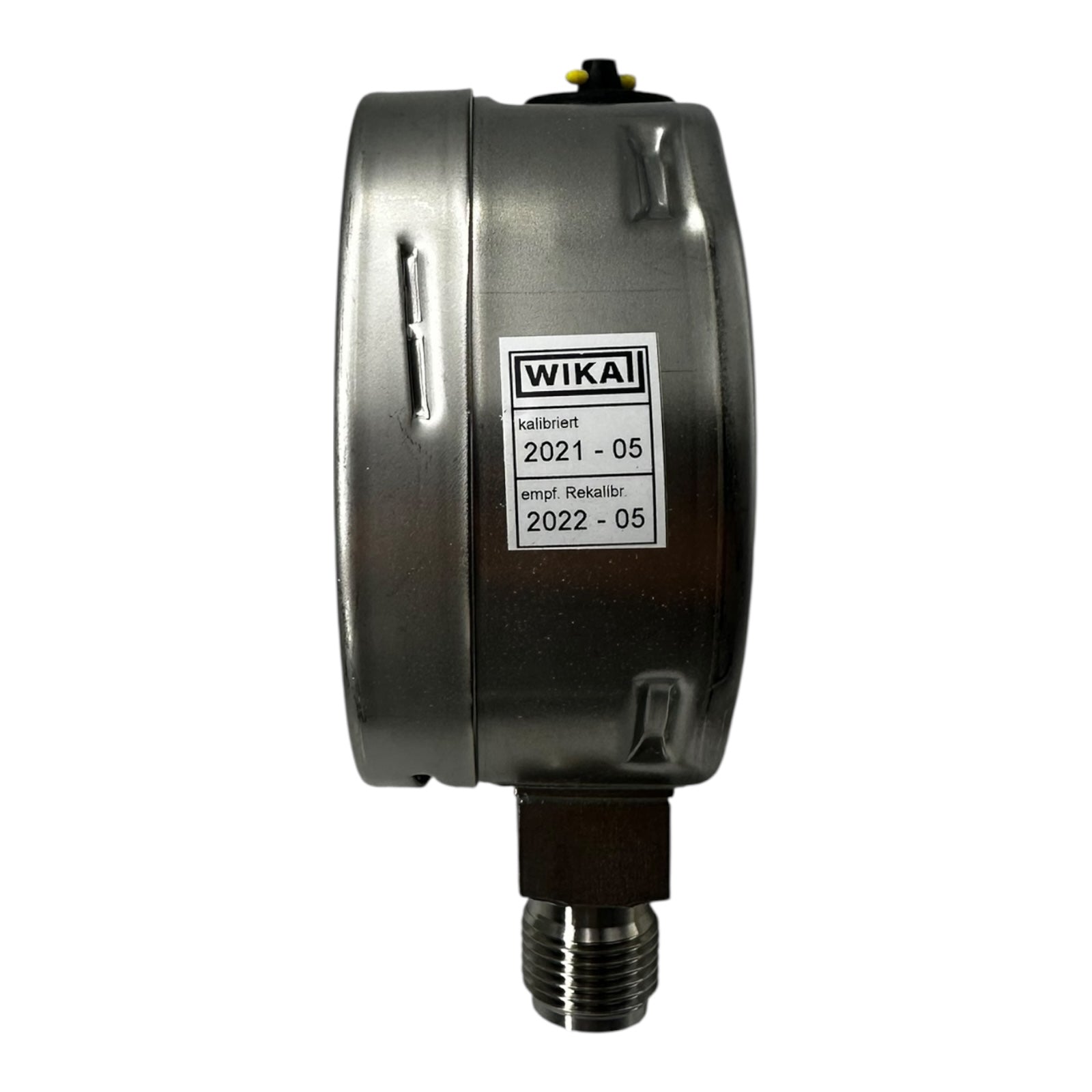 WIKA Manometer 233.50.100 -1…+10 bar G1/2B unten Edelstahl 316L Klasse 1.0