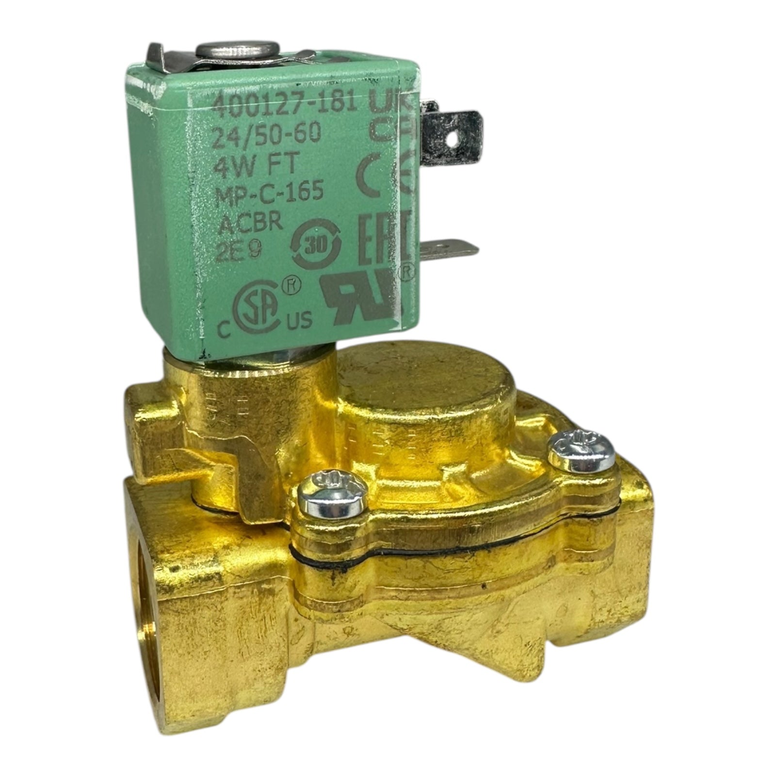 ASCO Magnetventil SCE238D002 G1/2 24/50-60V Messingventil Luft Wasser Öl 10bar