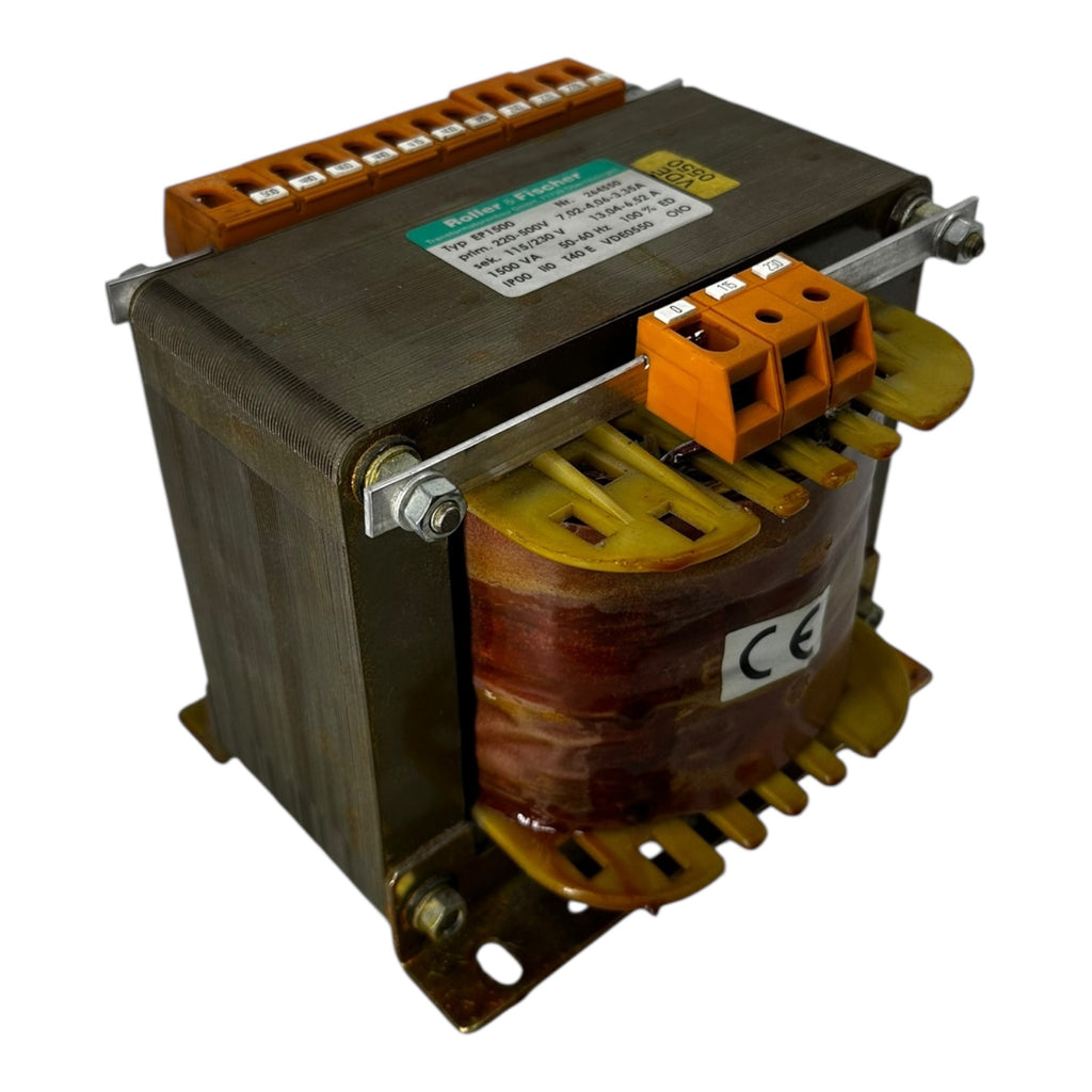 Roller & Fischer EP1500 Transformator 220–500V / 115–230V 1500VA