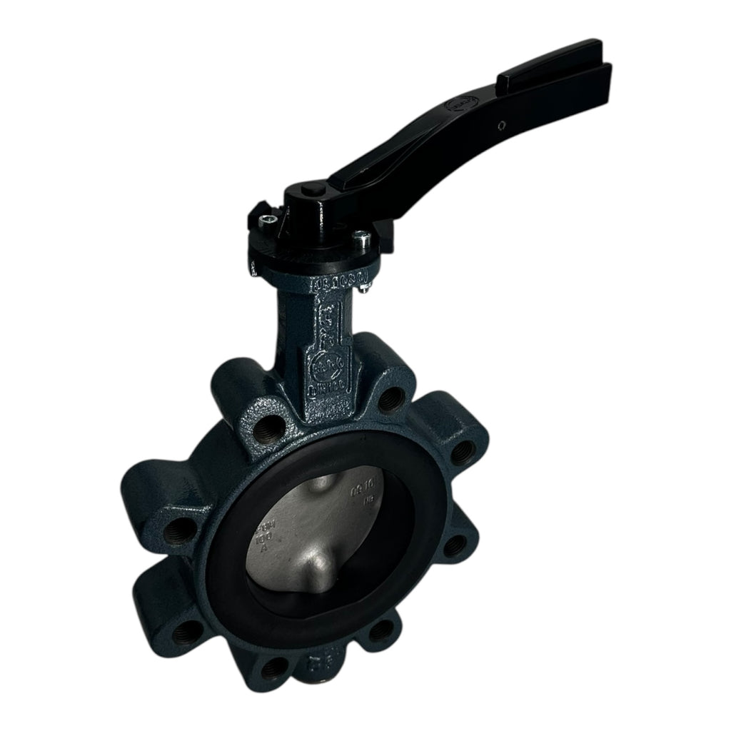Ebro Z014-A Absperrklappe DN100 PN16 NBR Edelstahl 1.4408 Handhebel NEU