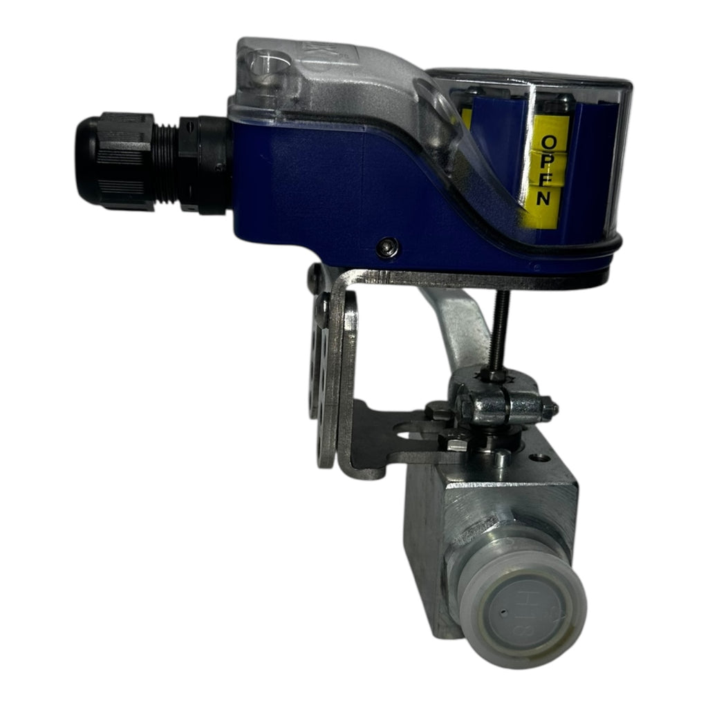 Böhmer Kugelhahn DN16 PN400 mit RX Stellungsanzeige IP67 250V AC/DC Neu