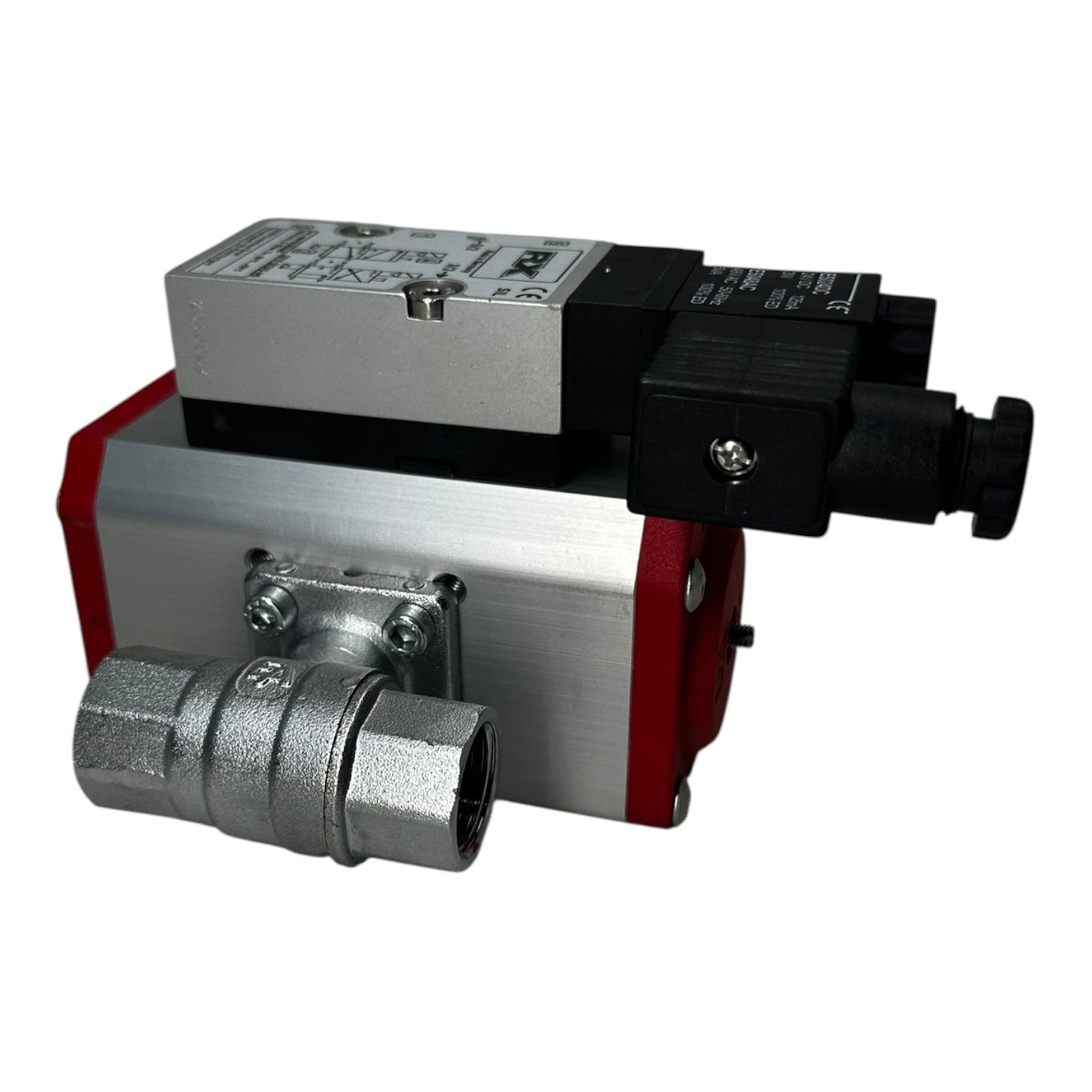 END Kugelhahn DN15 PN40 mit Pneumatik Antrieb RX Ventil P+F Sensor NEU
