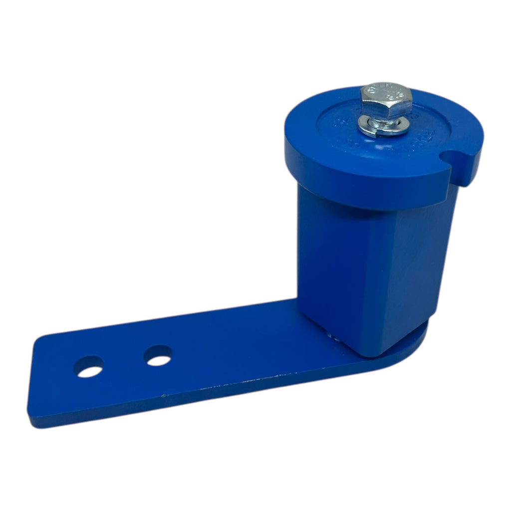 Rosta SE27 Schwenkspannarm Gummifeder-Element Spannvorrichtung blau
