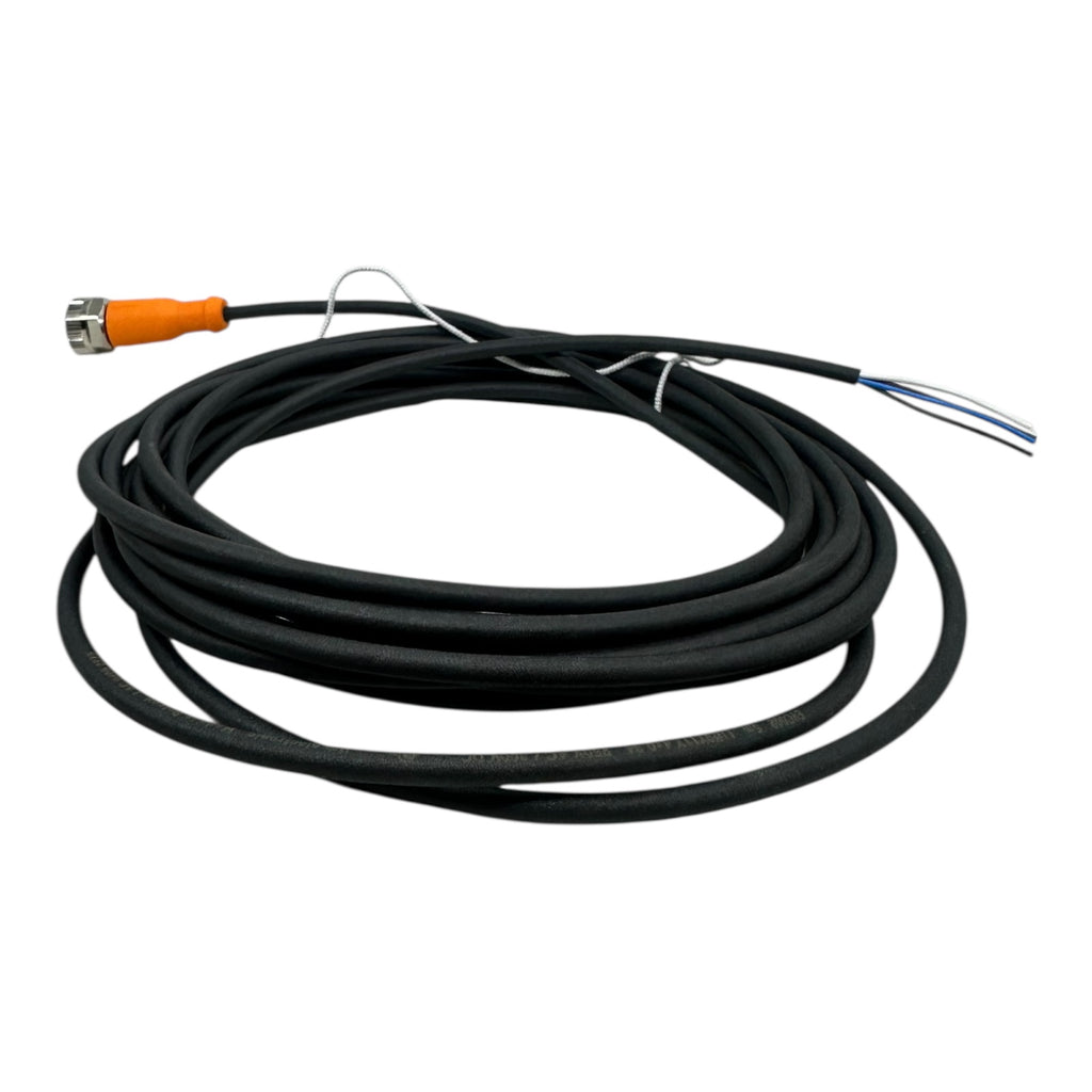 ifm EVC002 Anschlusskabel M12 4-polig 5 m Sensorleitung 250V AC / 300V DC neu