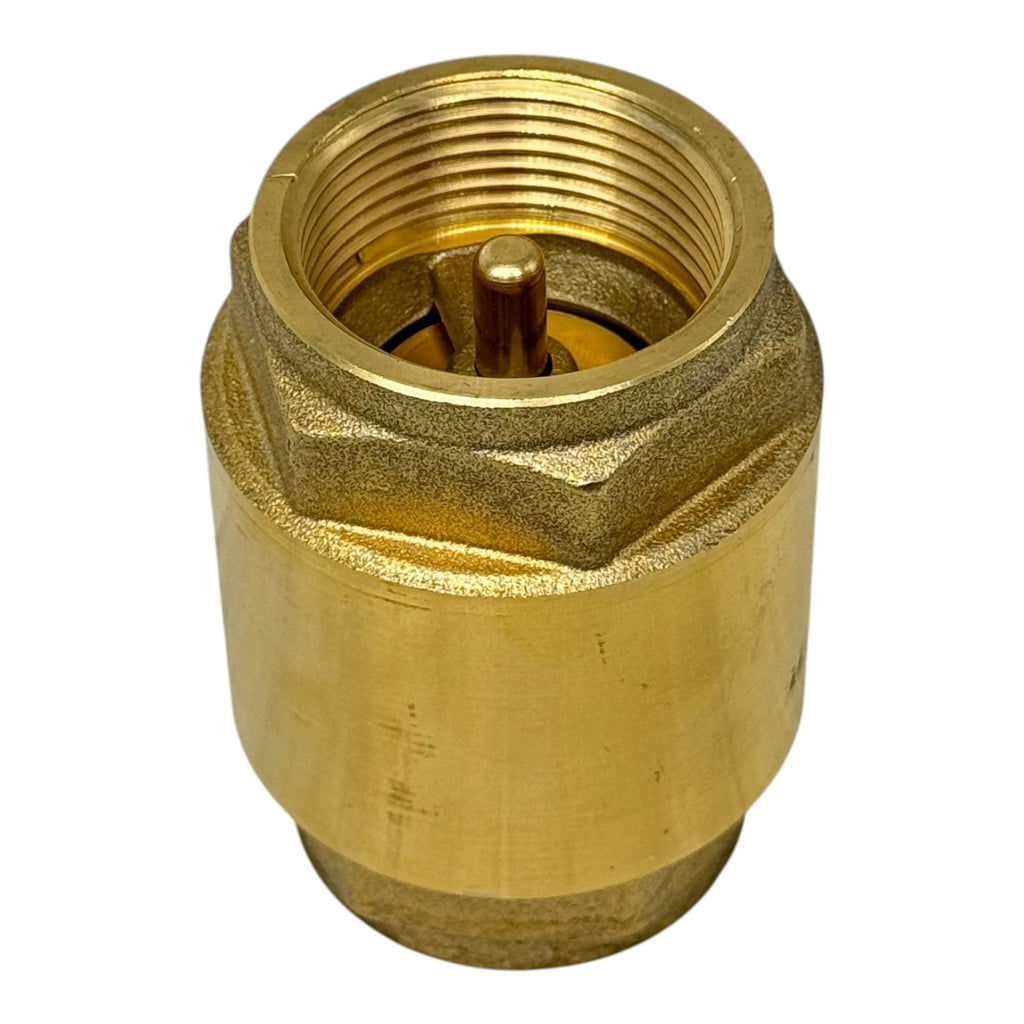 Riegler 103885 Rückschlagventil G1 1/4” DN32 PN18 Messing Voller Durchgang 18bar