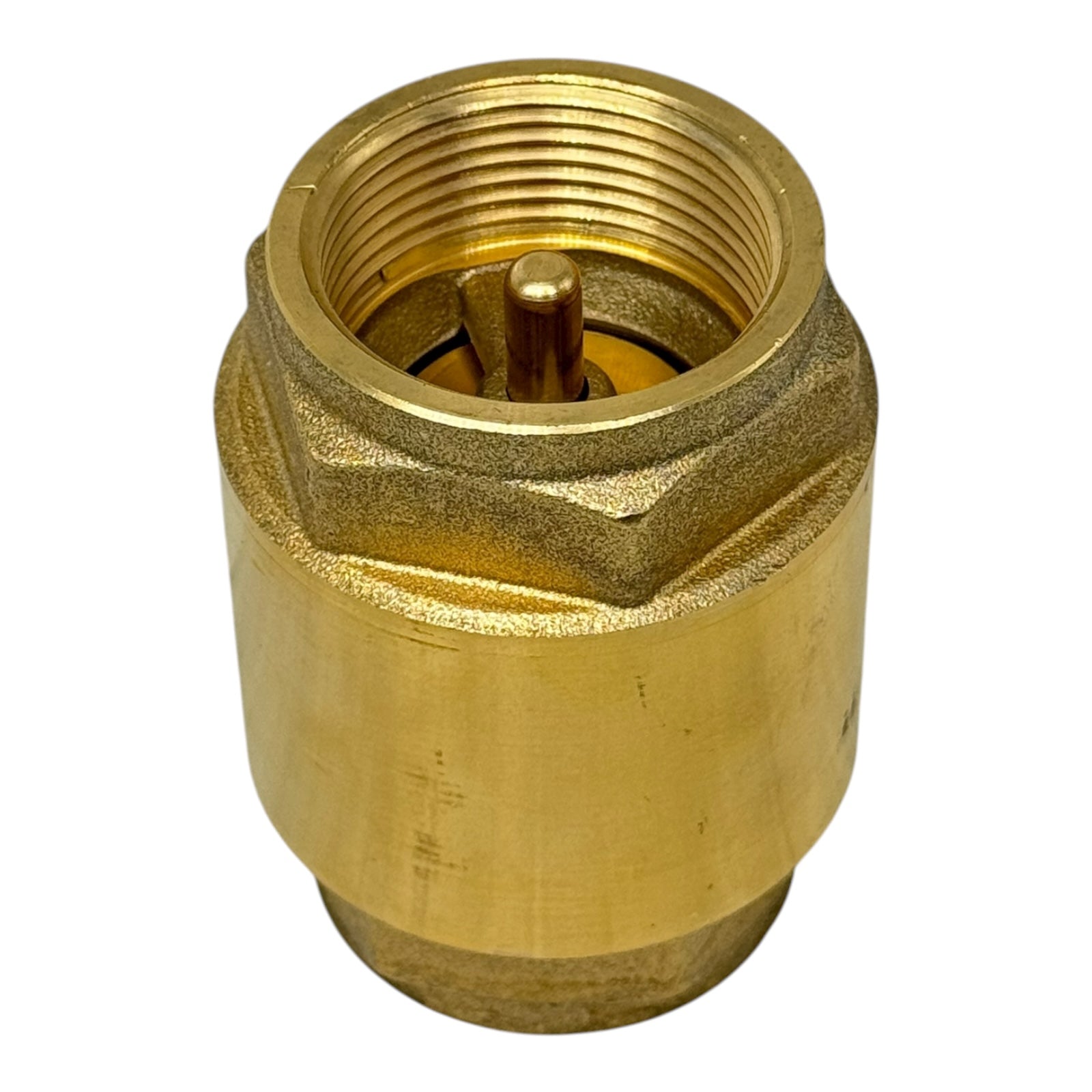 Riegler 103885 Rückschlagventil G1 1/4” DN32 PN18 Messing Voller Durchgang 18bar