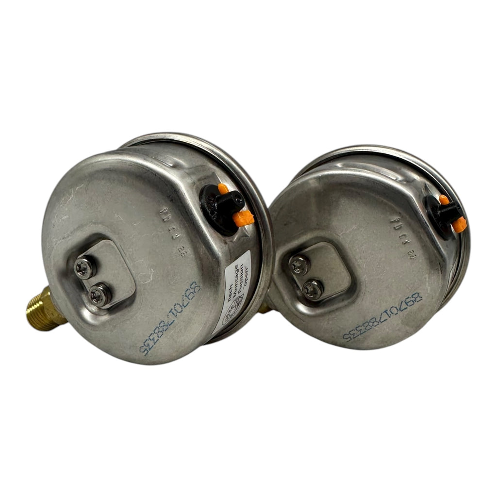 2x WIKA Manometer 213.53.063 0–6 bar G1/4B CL 1.6 EN 837 Messgerät Druckanzeige