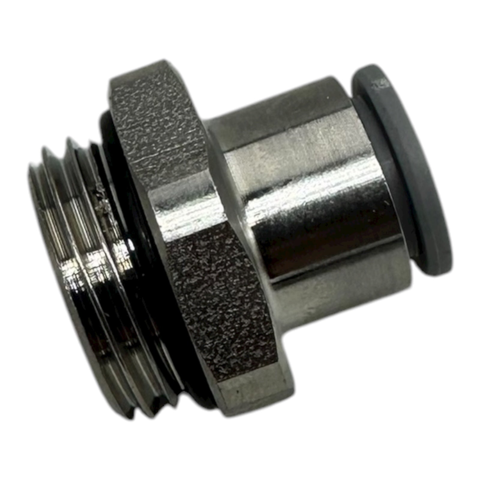 10x Parker Legris 69111021 Steckanschluss G1/4” Edelstahl Pneumatikfitting