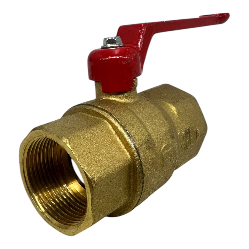 2x IMT Kugelhahn DN32 PN10 Messing Innengewinde 1¼” DVGW EN331 Gas Wasser