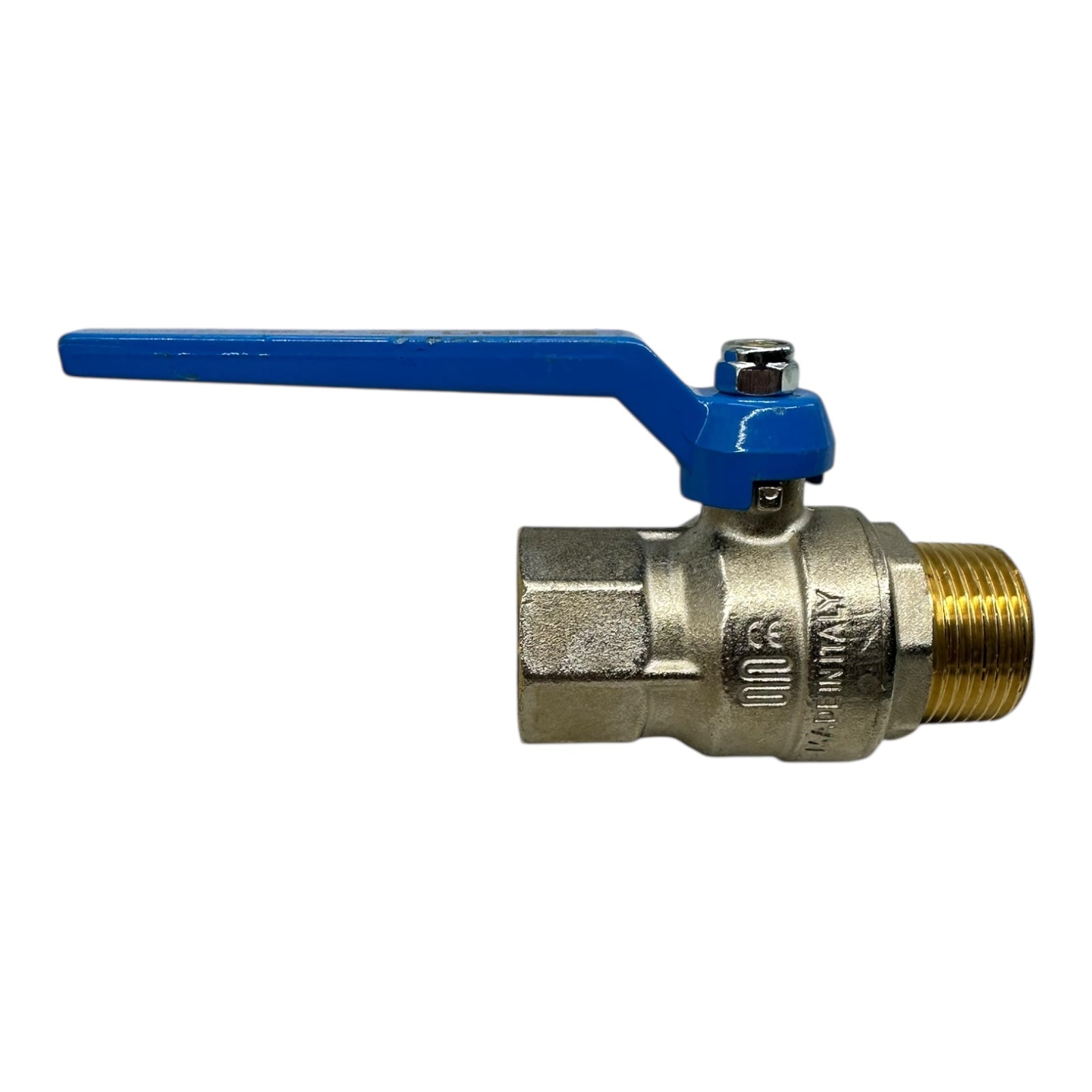 3x Econ Kugelhahn DN25 1” Fig.1801 PN50 Messing Innen/Außengewinde