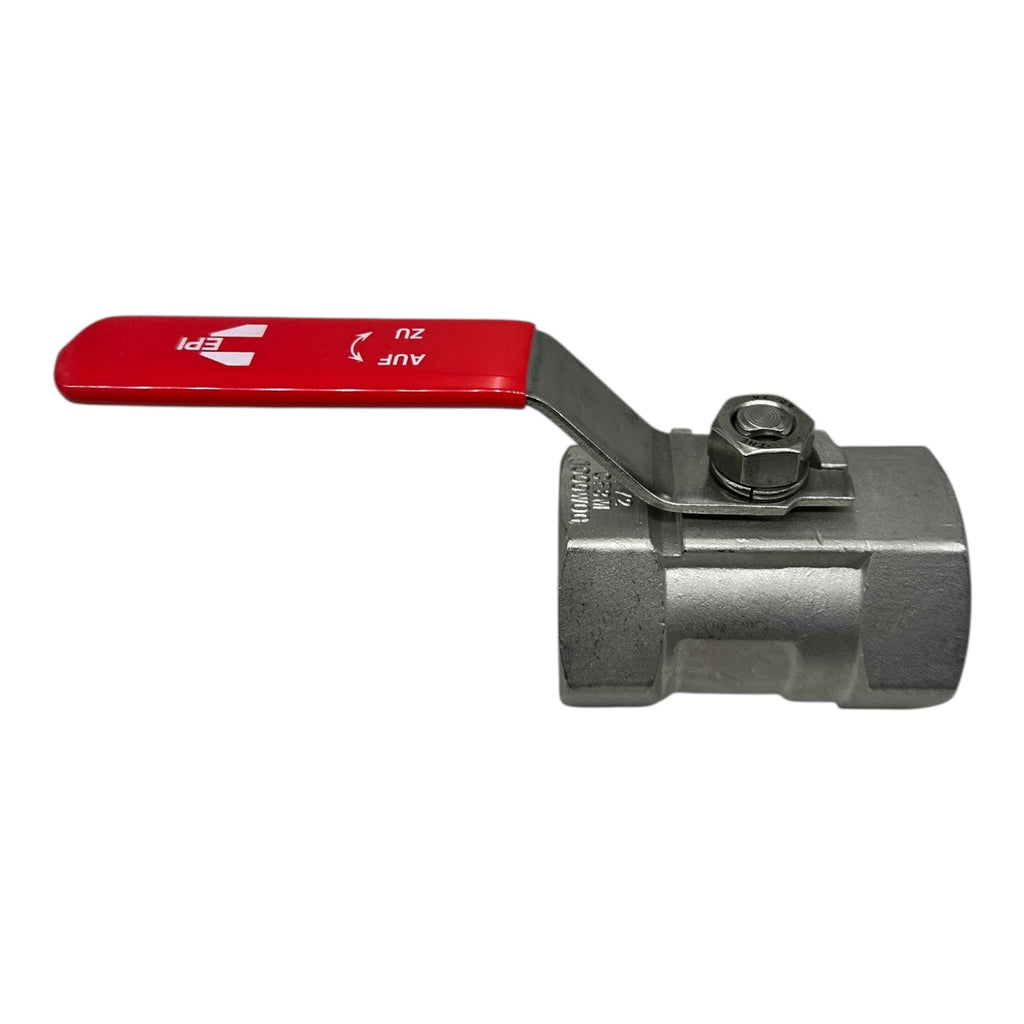 EPI Kugelhahn 1½” CF8M Edelstahl 1000 WOG Volldurchgang Innengewinde