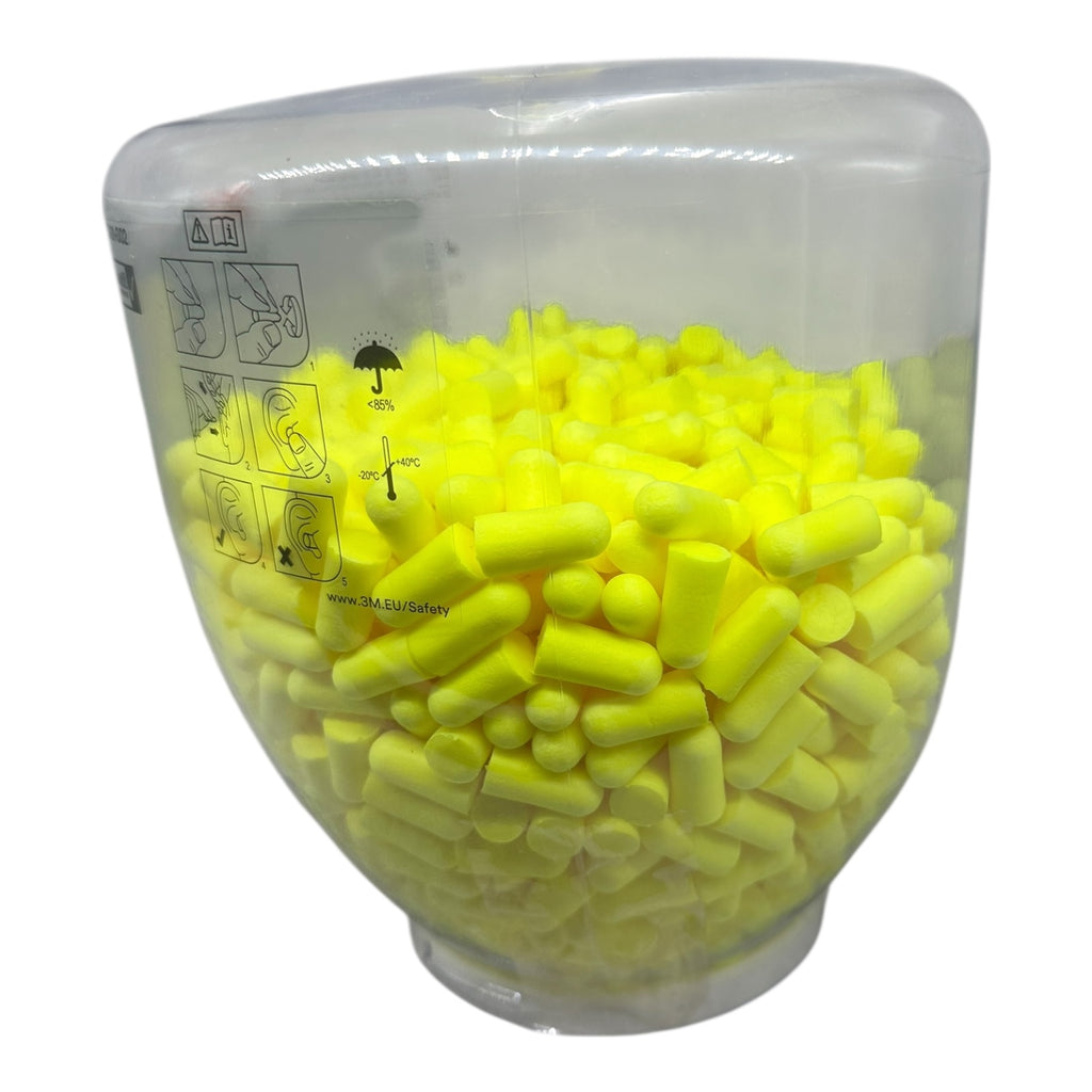 3M E-A-Rsoft Yellow Neons 500x Gehörschutz Ohrstöpsel SNR 36dB Einweg Earplugs