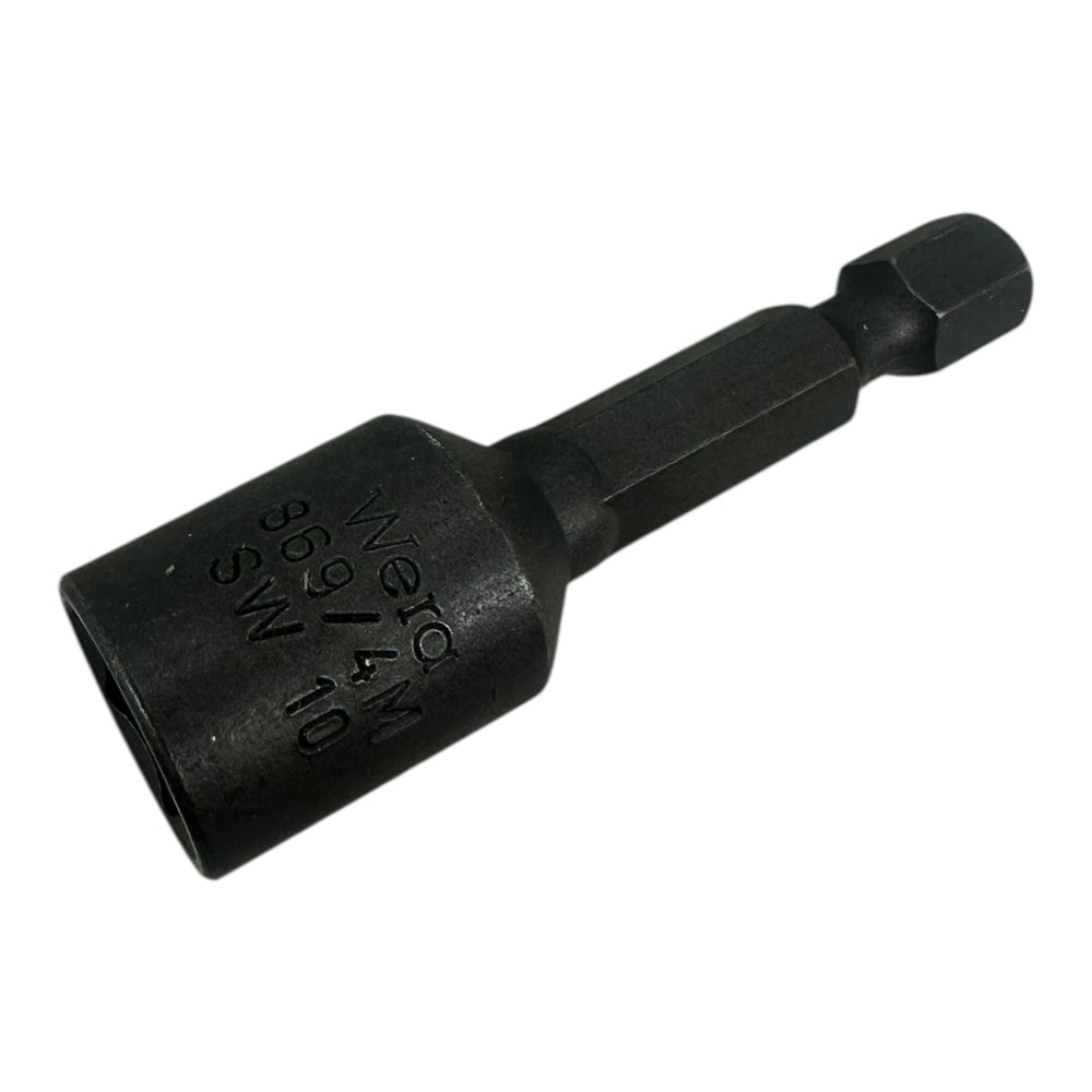 8x Wera 869/4 M SW 10 Steckschlüsseleinsatz Bit 1/4” 50 mm Code 05060425001