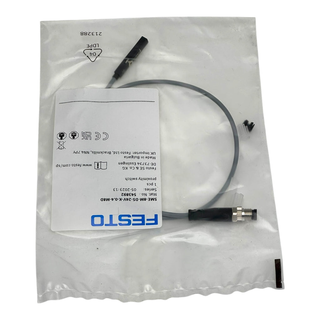 Festo SME-8M-DS-24V-K-0.4-M8D Näherungsschalter Sensor M8 0,4m Kabel Pneumatik