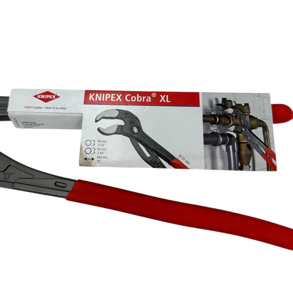 Knipex Cobra XL Wasserpumpenzange 400 mm Rohrzange 8701400