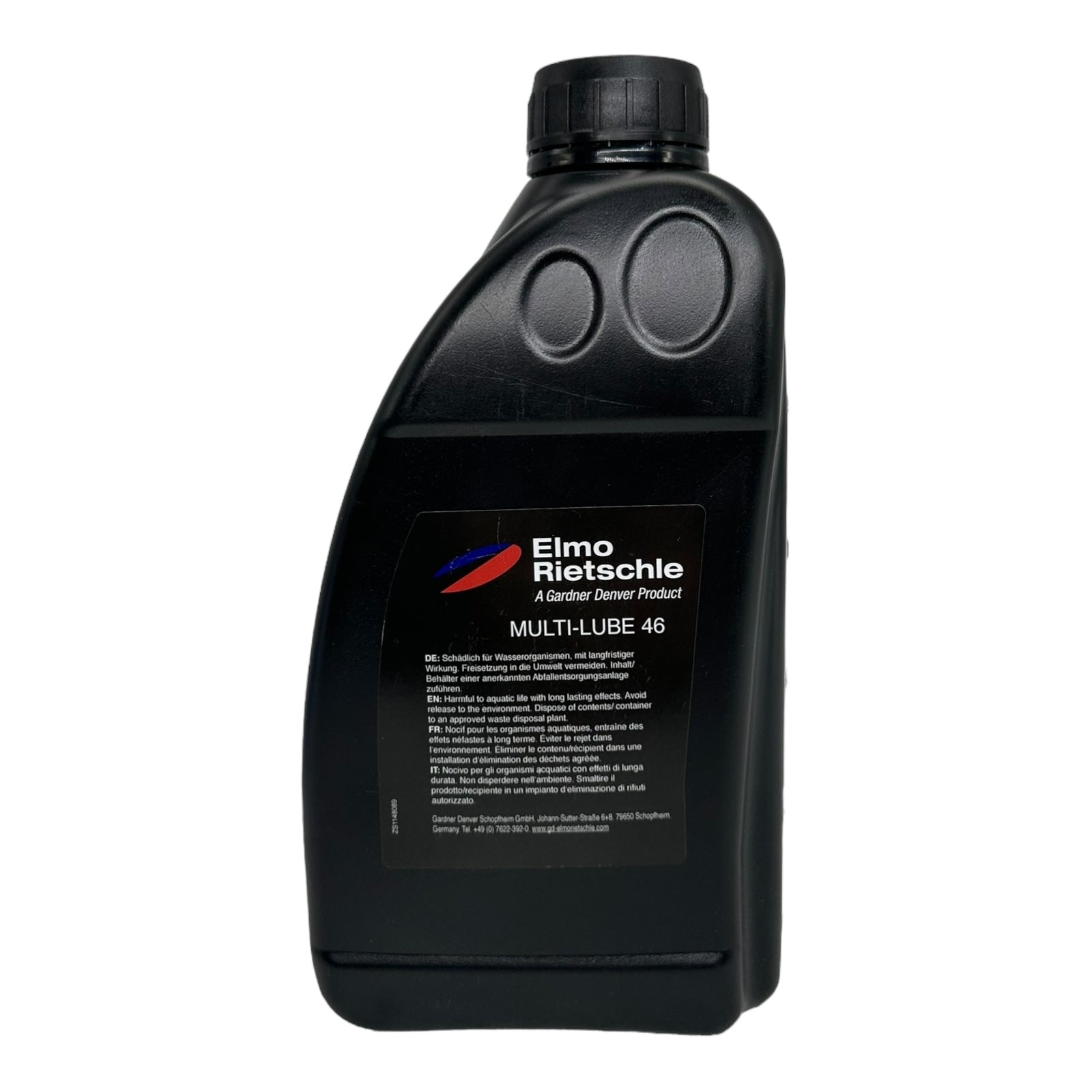 Elmo Multi-Lube Viskosität 46 Schmierstoff 1L Mineralisch Schmieröl Vakuumpumpen