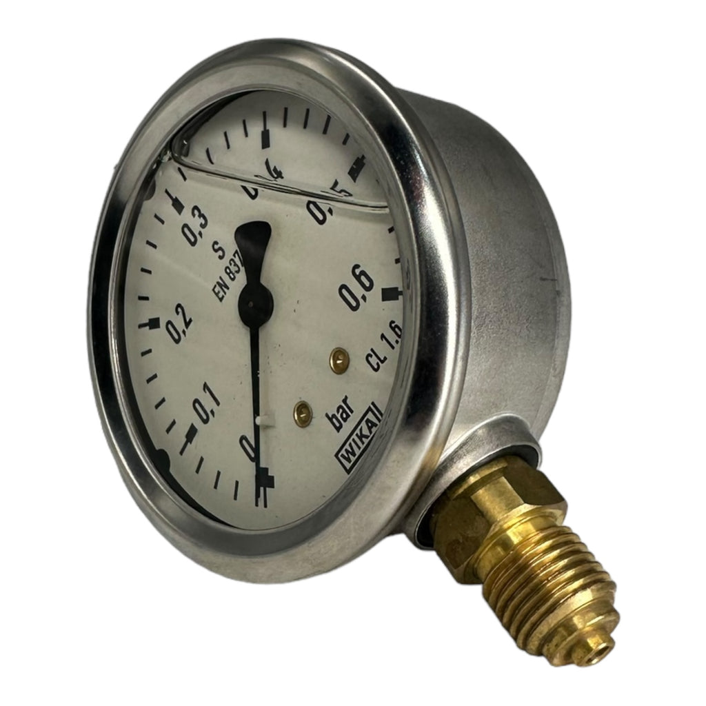 WIKA Glycerin-Manometer senkrecht, 63mm, 0 - 0,6 bar