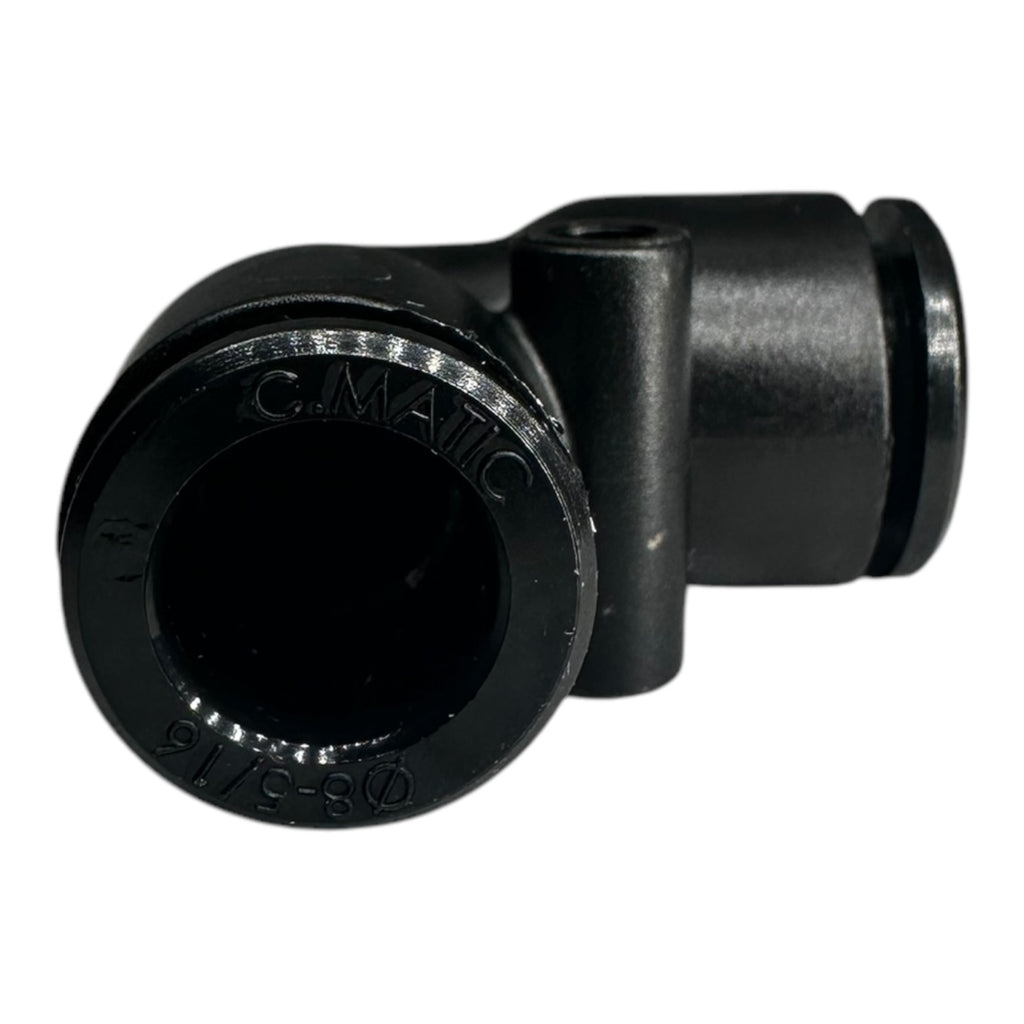 10x Flexion EPV8-FX Steckverbindung POM Winkelstück Verbindungselement, 8mm Rohr