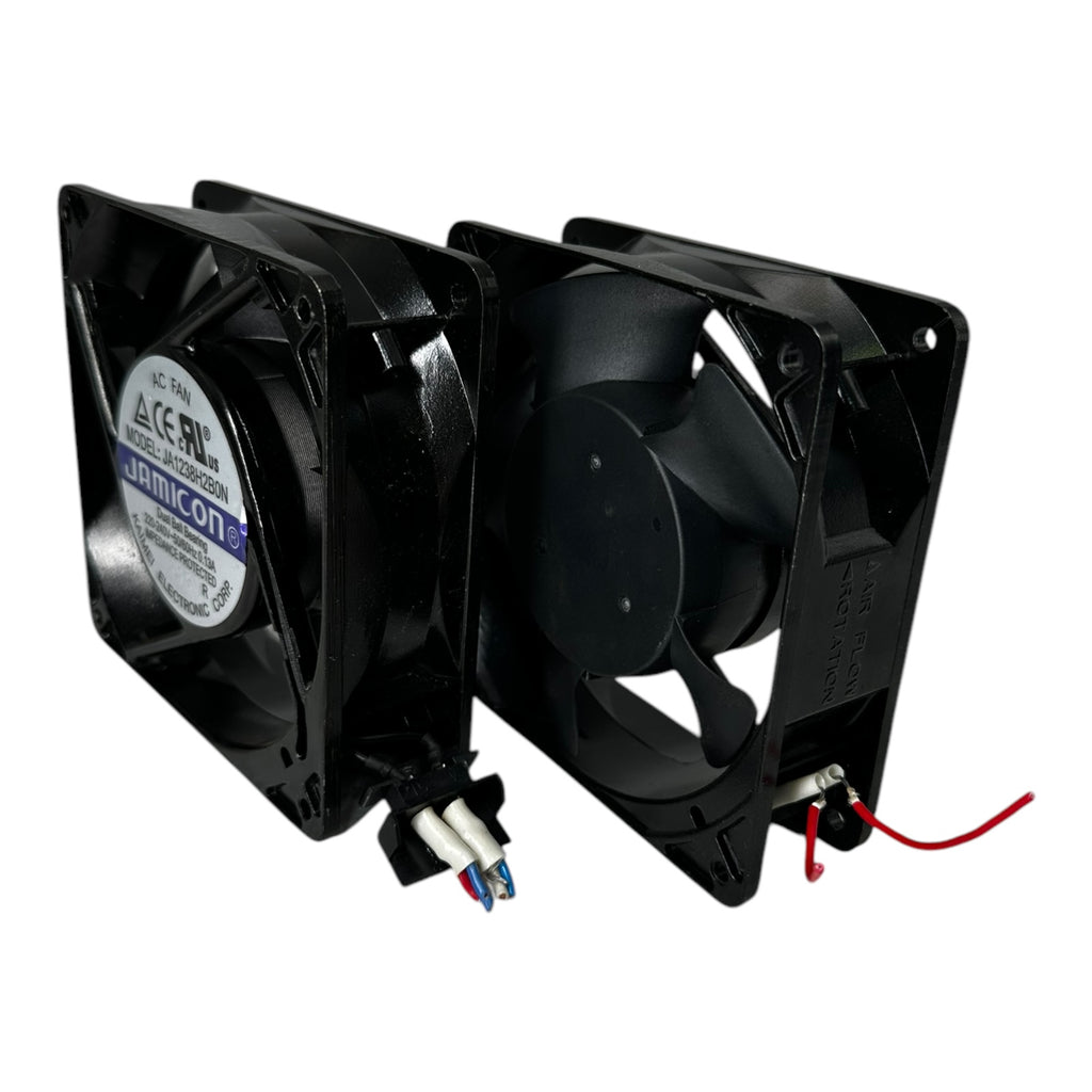 2x JAMICON JA1238H2BON Lüfter Cooling Fan 220/240V 0.13A