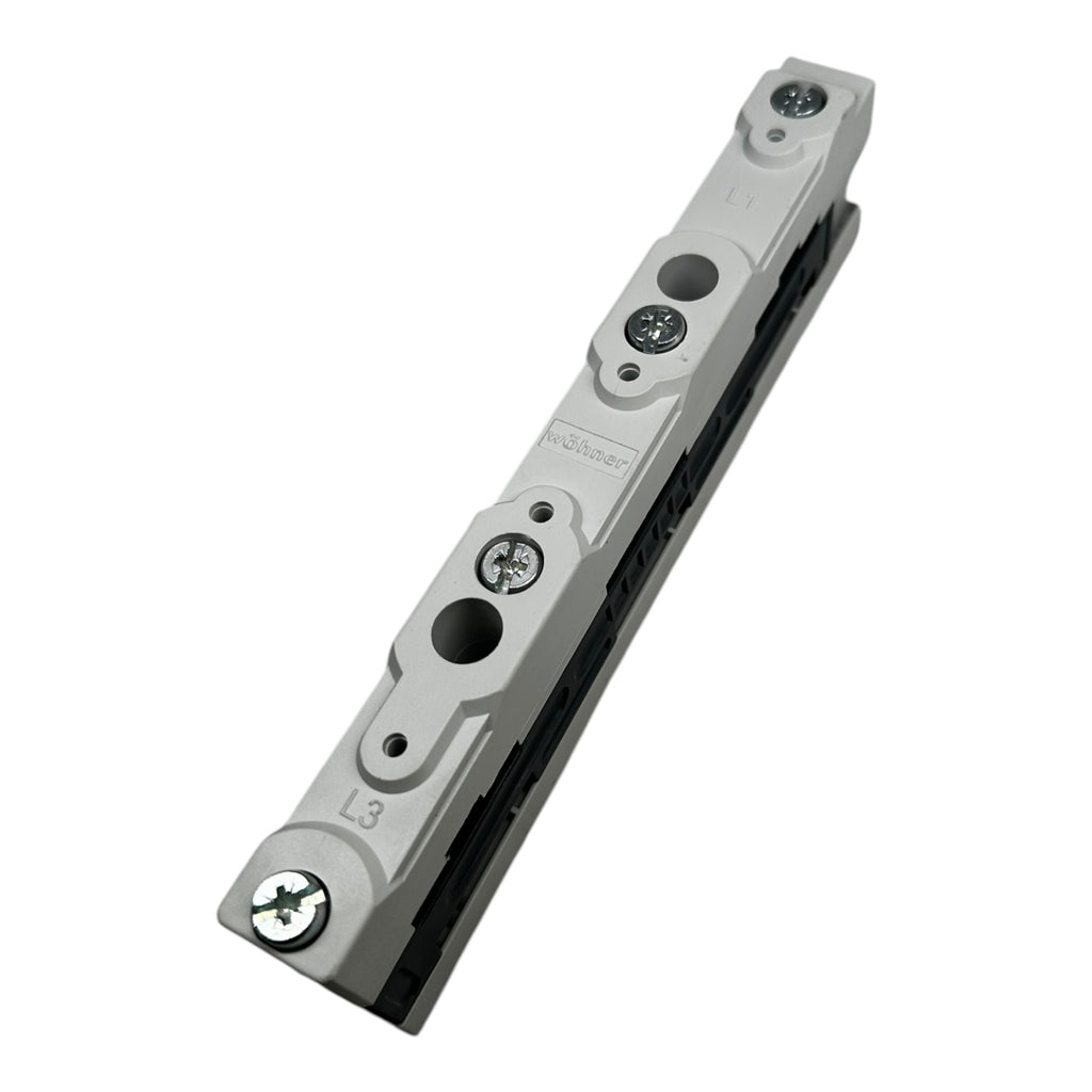 Wöhner 22-0896/1 Schienenträger 3-polig Busbar 3-Pole