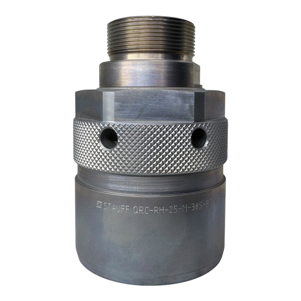 STAUFF QRC-RH-25-M-38S-BT-W3 Flachdichtende Schraubkupplung Stecker DN25 Stahl