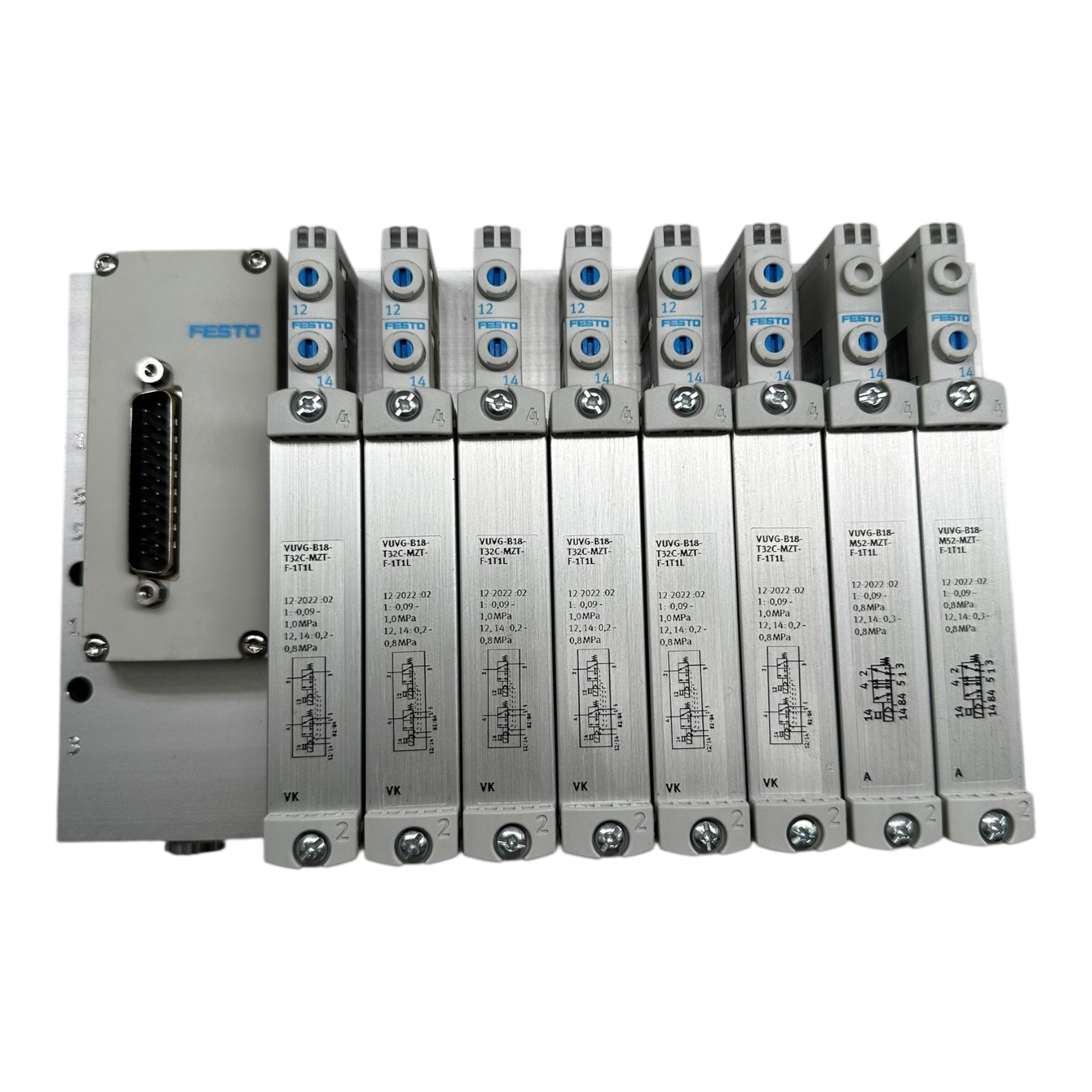 Festo VTUG-18-MSD-B1T-25V20-G38-DT Ventilinsel VUVG-B18 Pneumatikventilmodul