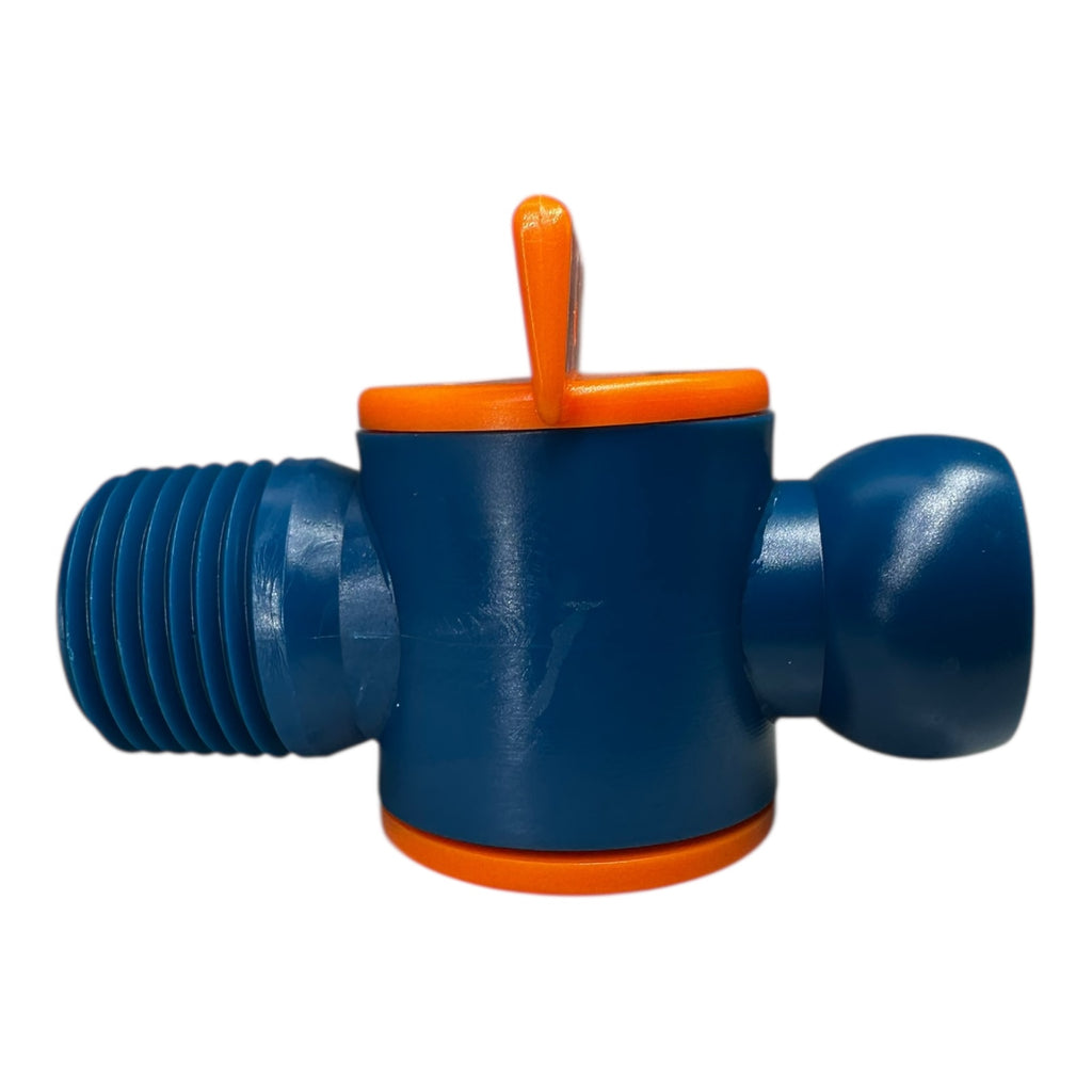 2x LOC-LINE 32092 Absperrventil Größe 1/2″ mit Außengewinde Abstellhahn