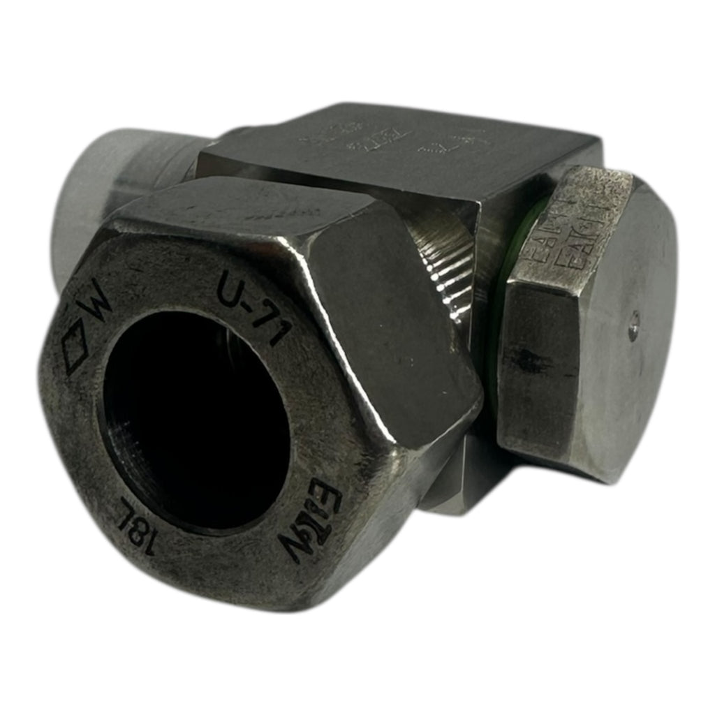 2x eaton WAL621082 P-RSWV 18L U-71 Edelstahl Winkelverschraubung