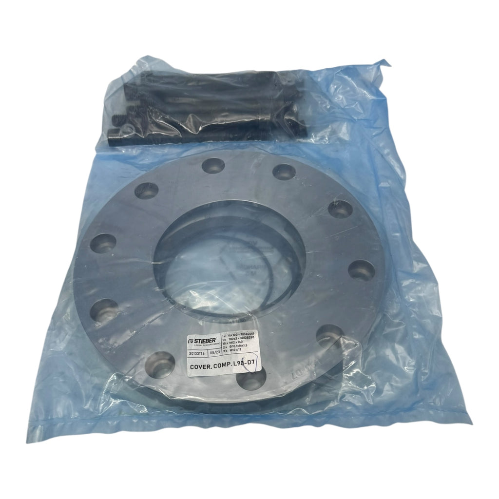 Stieber 30133176 Cover Comp L90-D7 Flanschdeckel mit Schrauben Satz