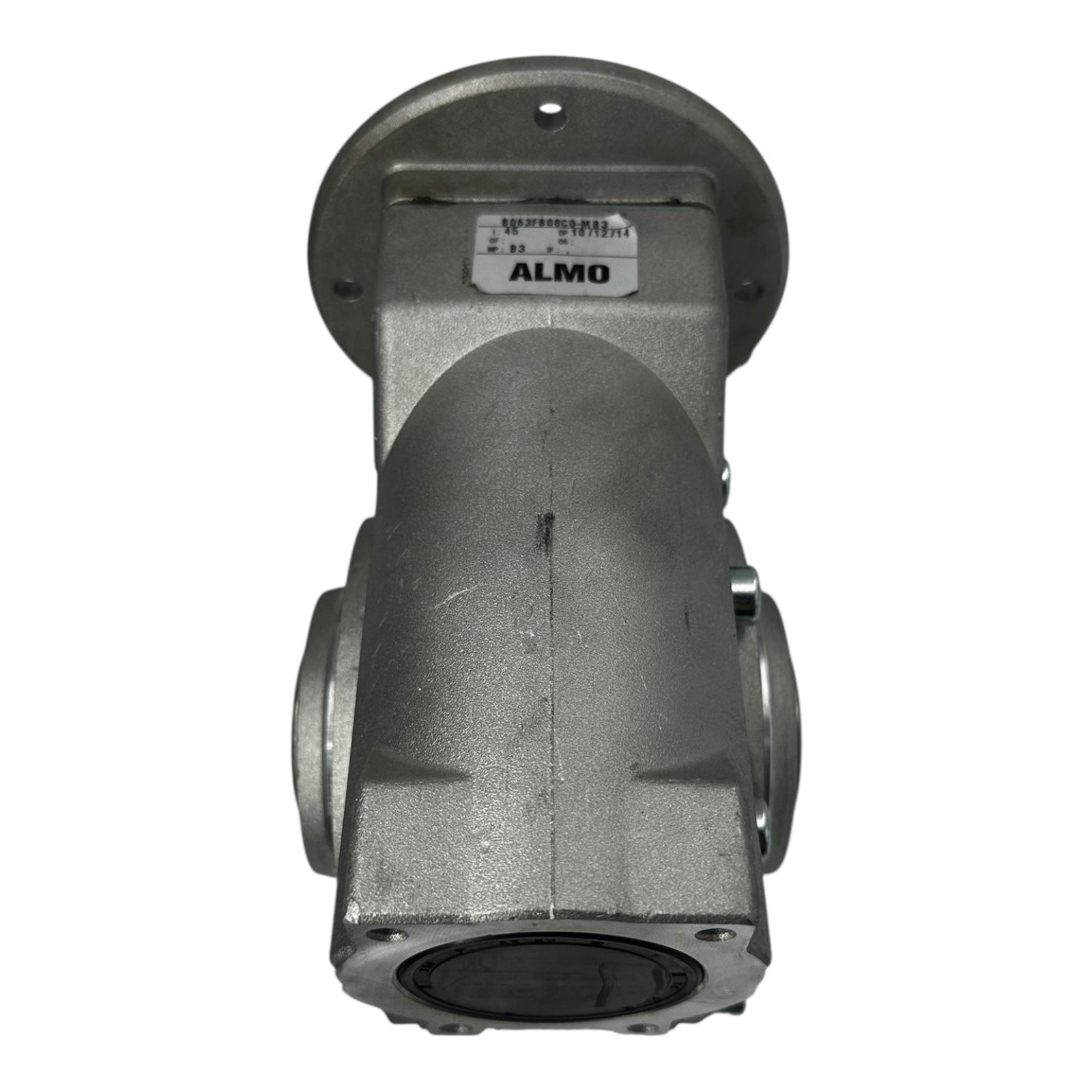 ALMO B063FB08C0-MB3 Schneckengetriebe B3 Flansch i:45