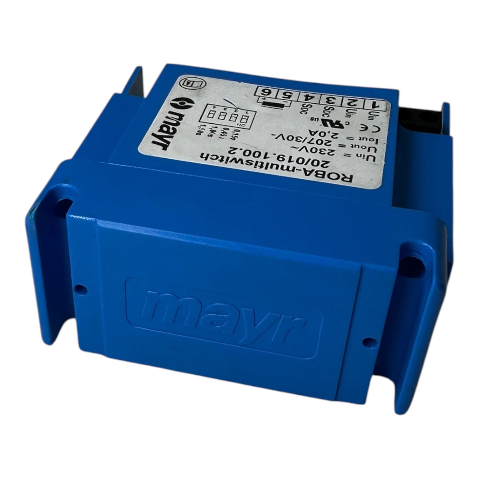 Mayr ROBA-multiswitch 20/019.100.2 Bremsgleichrichter 230V 2A Ausgang 207/30V