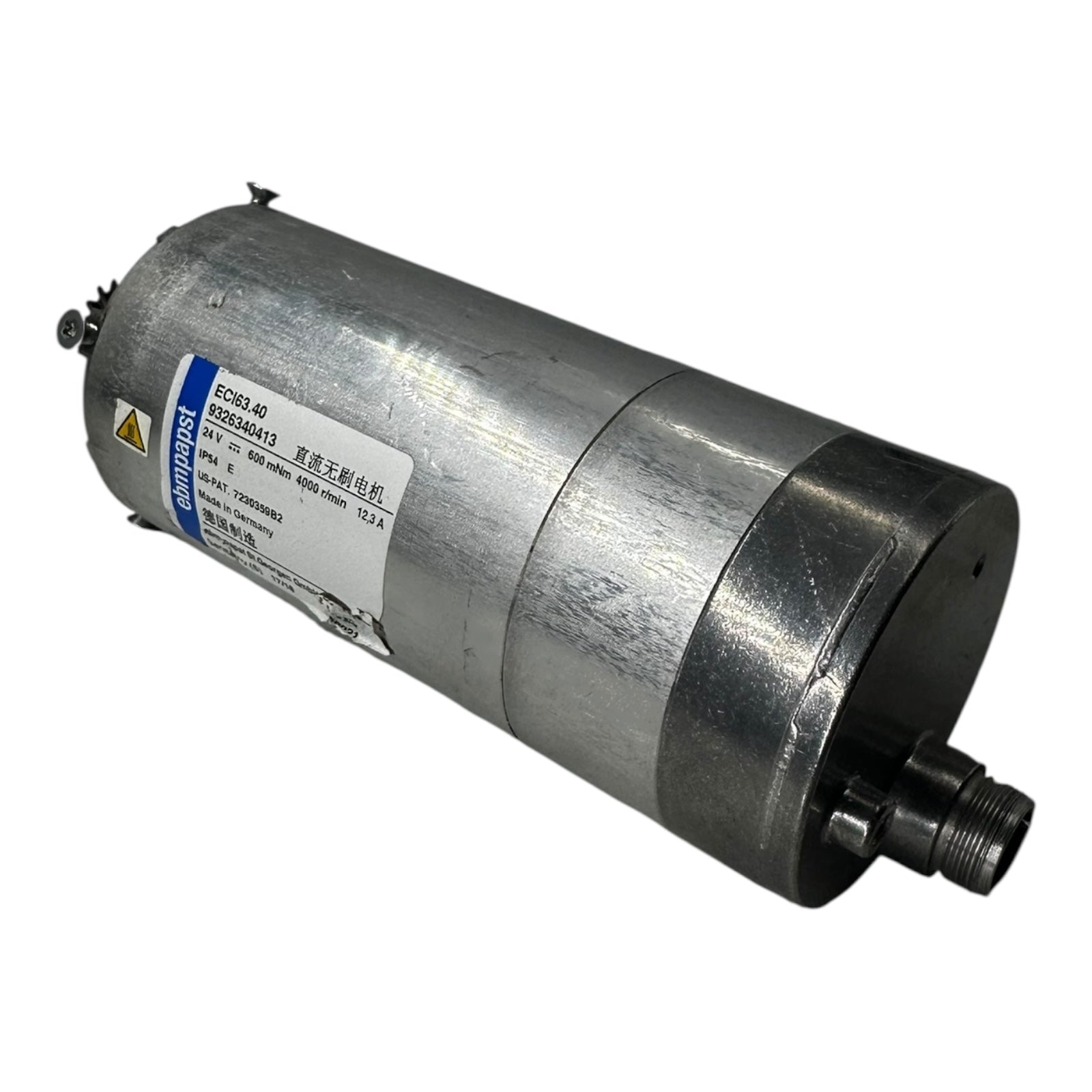 ebm-papst EC-Motor ECI63.40 9326340413 24V 600mNm 4000rpm IP54 12,3A DC-Motor