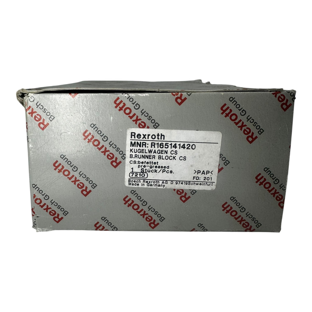 Rexroth R165141420 Kugelwagen CS Laufwagen Linearführung B Runner Block 25mm
