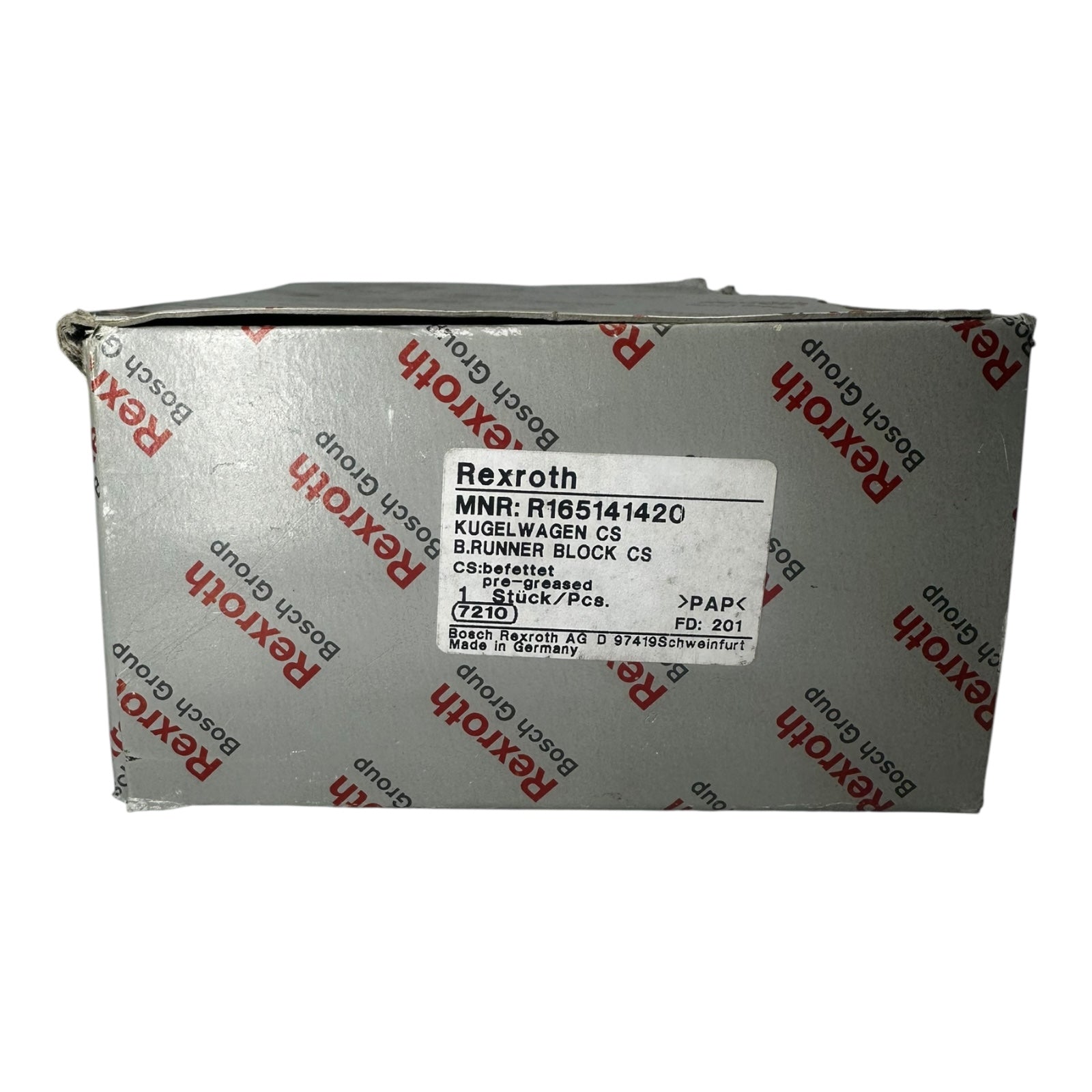 Rexroth R165141420 Kugelwagen CS Laufwagen Linearführung B Runner Block 25mm