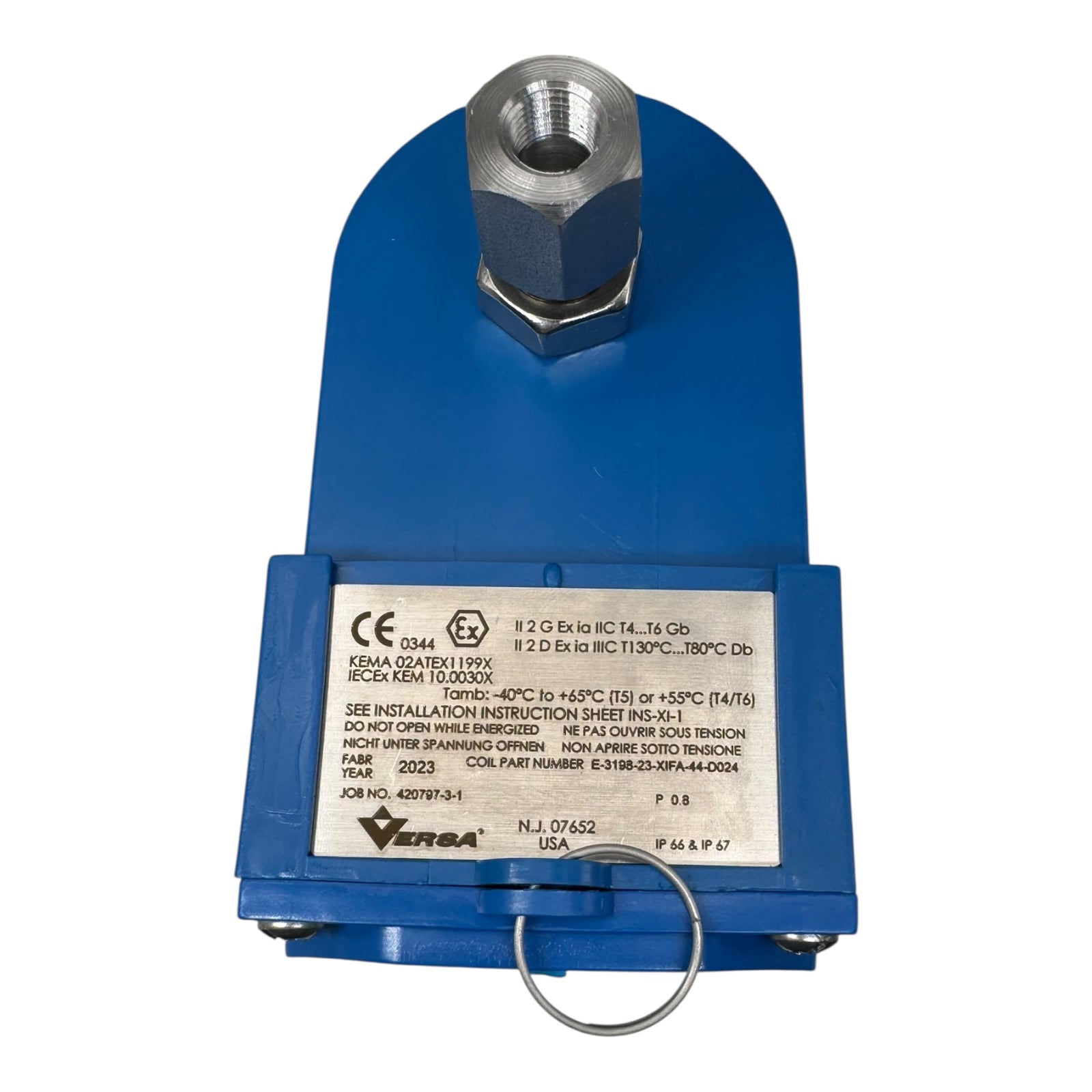 Versa VSG-3521-316-H2-NGST-XIFA-D024 Magnetventil EX 3-Wegeventil 24VDC 1/2“