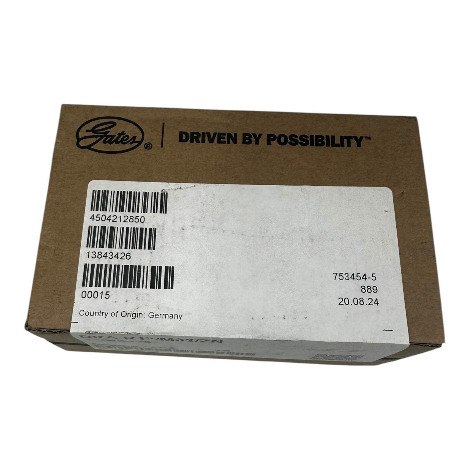 15x Gates DKA R1”/M33/ZN Hydraulikanschluss Innengewinde 1” auf M33 verzinkt