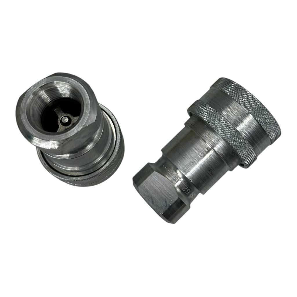 2x Parker H6-62 Kupplung 3/4” Hydraulik-Schnellverschluss