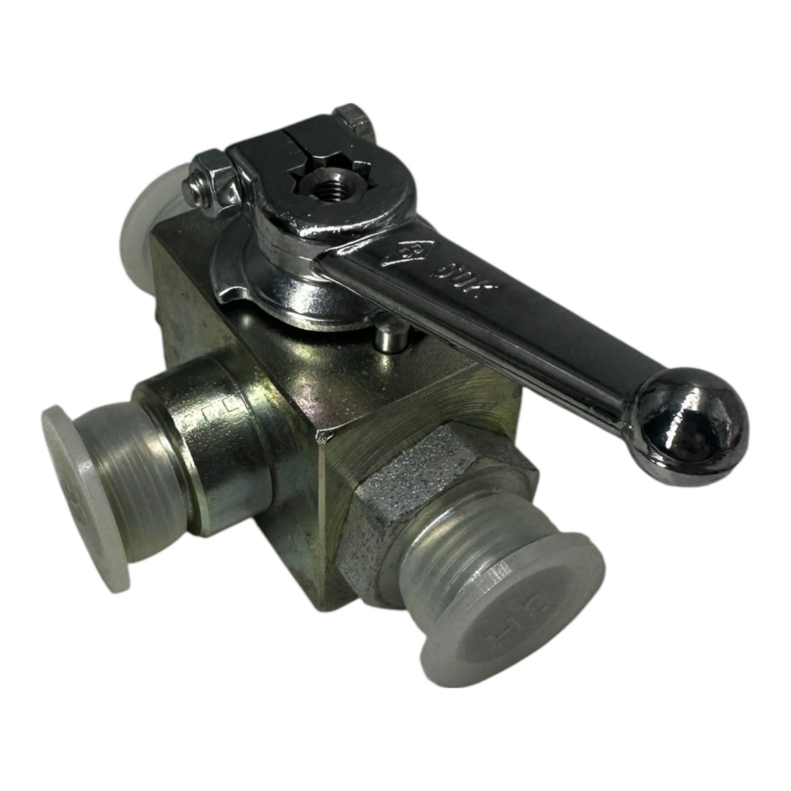Böhmer Kugelhahn DN10 PN25 3-Wege Ventil Edelstahl PTFE Dichtung