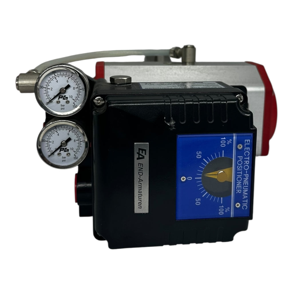 END-Armaturen BVHD DN50 PN25 Klappe mit EPR Elektro-Pneumatik Positioner IP66