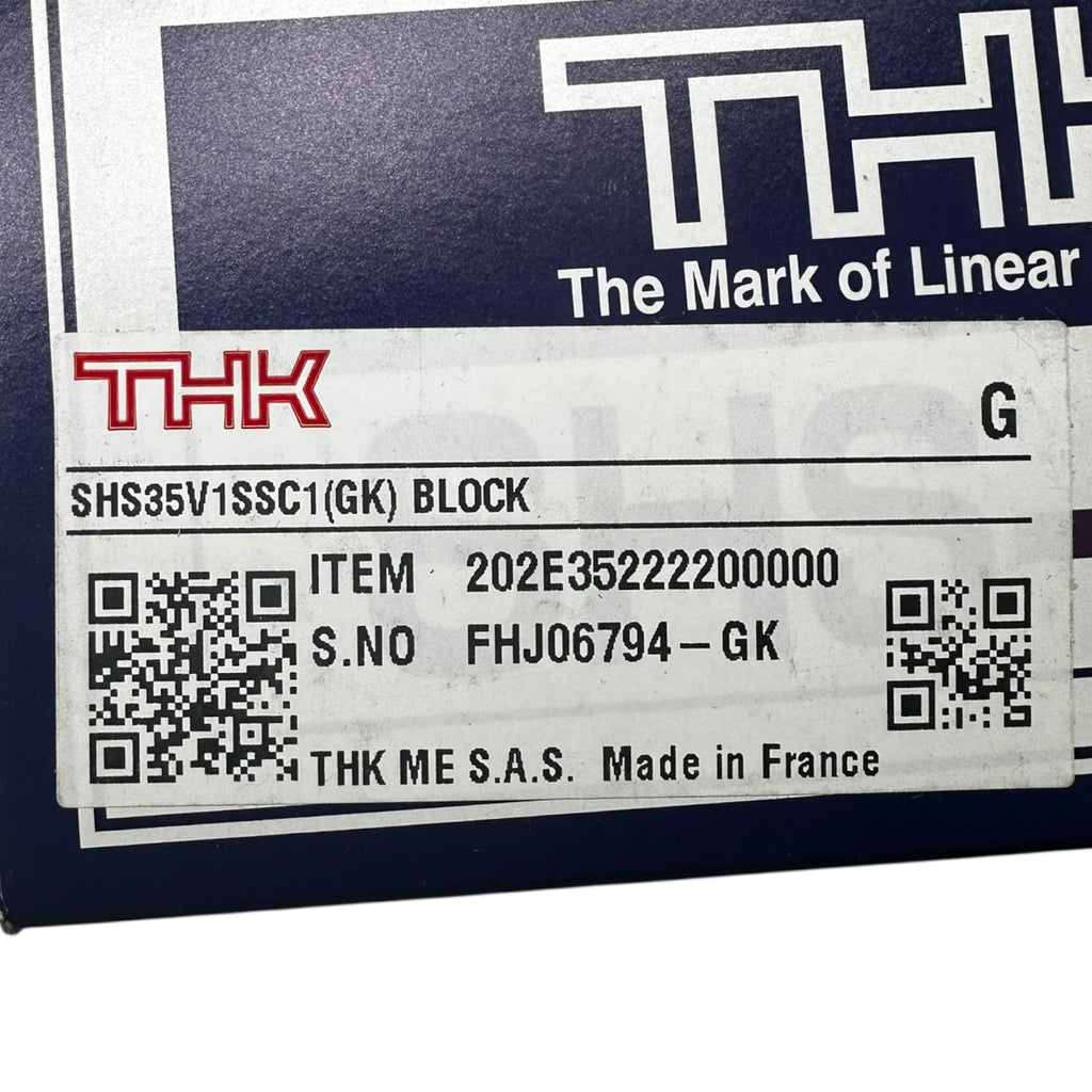 THK SHS35V1SSC1(GK) Linearführung Block Wagen Caged Ball SHS35