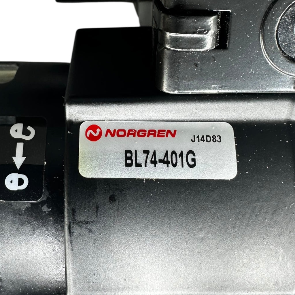 Norgren BL74-401G Wartungseinheit FRL Druckregler Filter Öler 10 bar Excelon