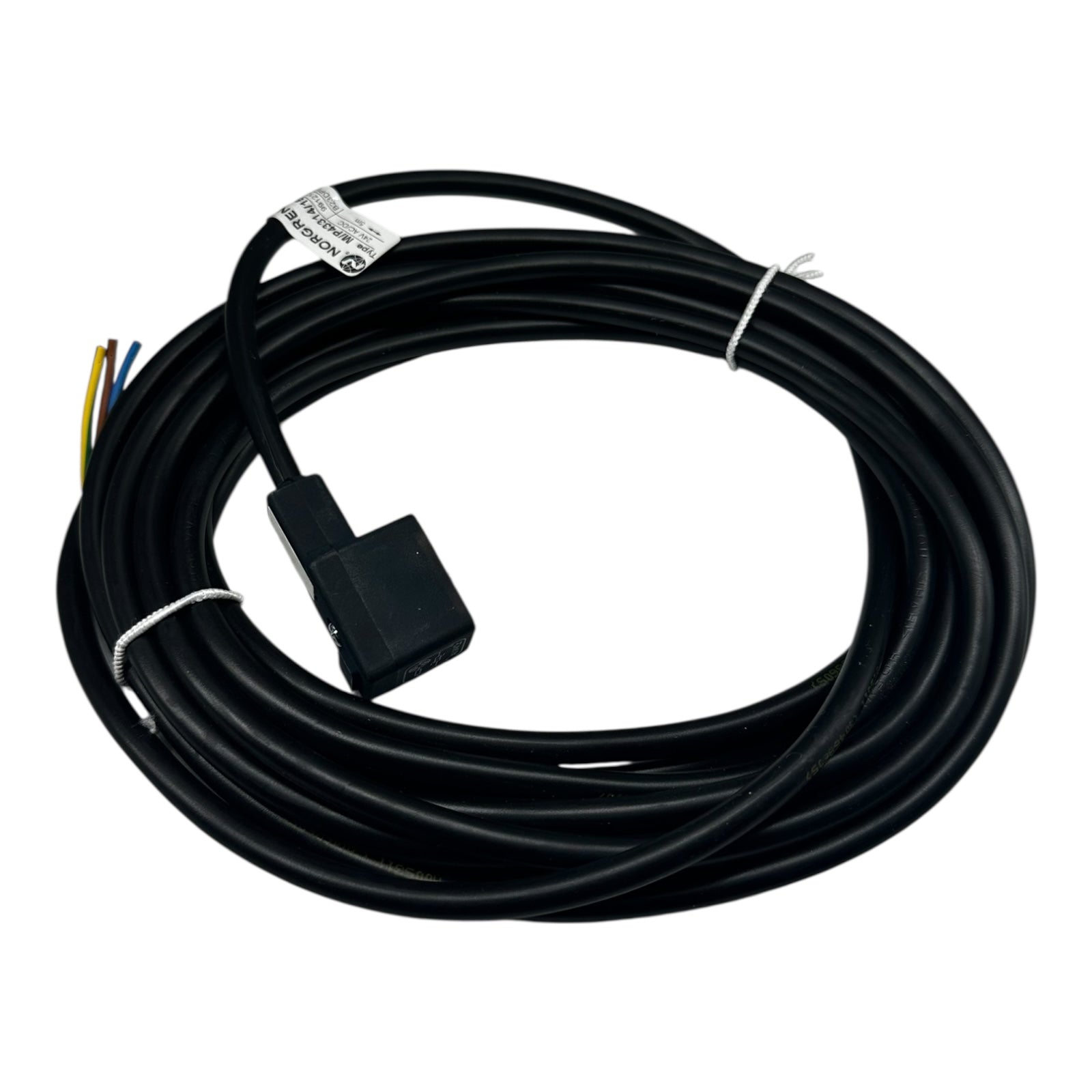 Norgren M/P43314/15 Ventilstecker mit Kabel 24V AC/DC 5m Anschlussleitung