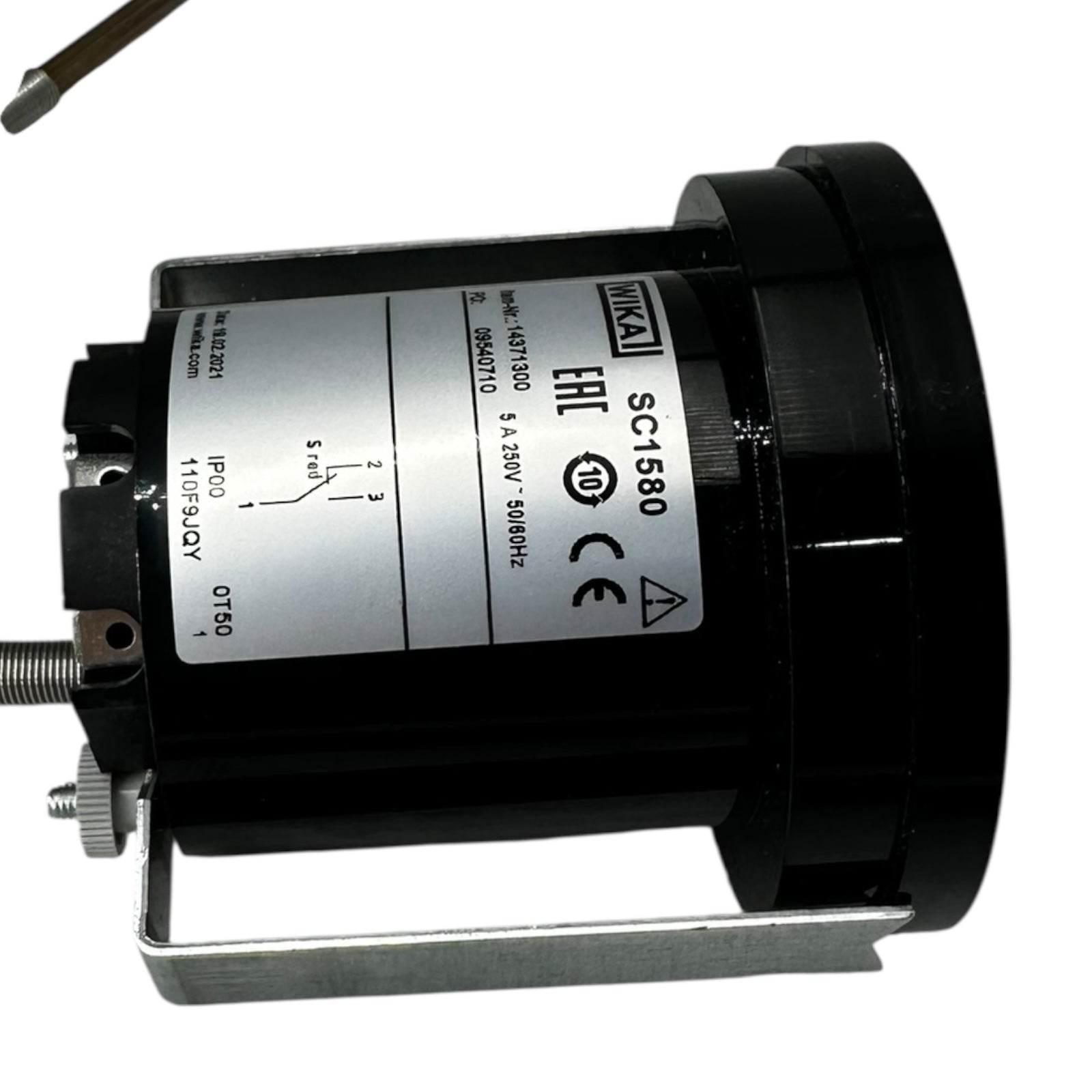WIKA SC1580 Temperaturregler 14371300 0-150°C Thermostat 250V 5A Fühler