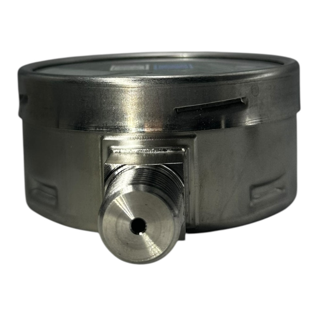 WIKA Manometer 233.50.100 0–16 bar 1/2” NPT unten Edelstahl 316L Klasse 1.0