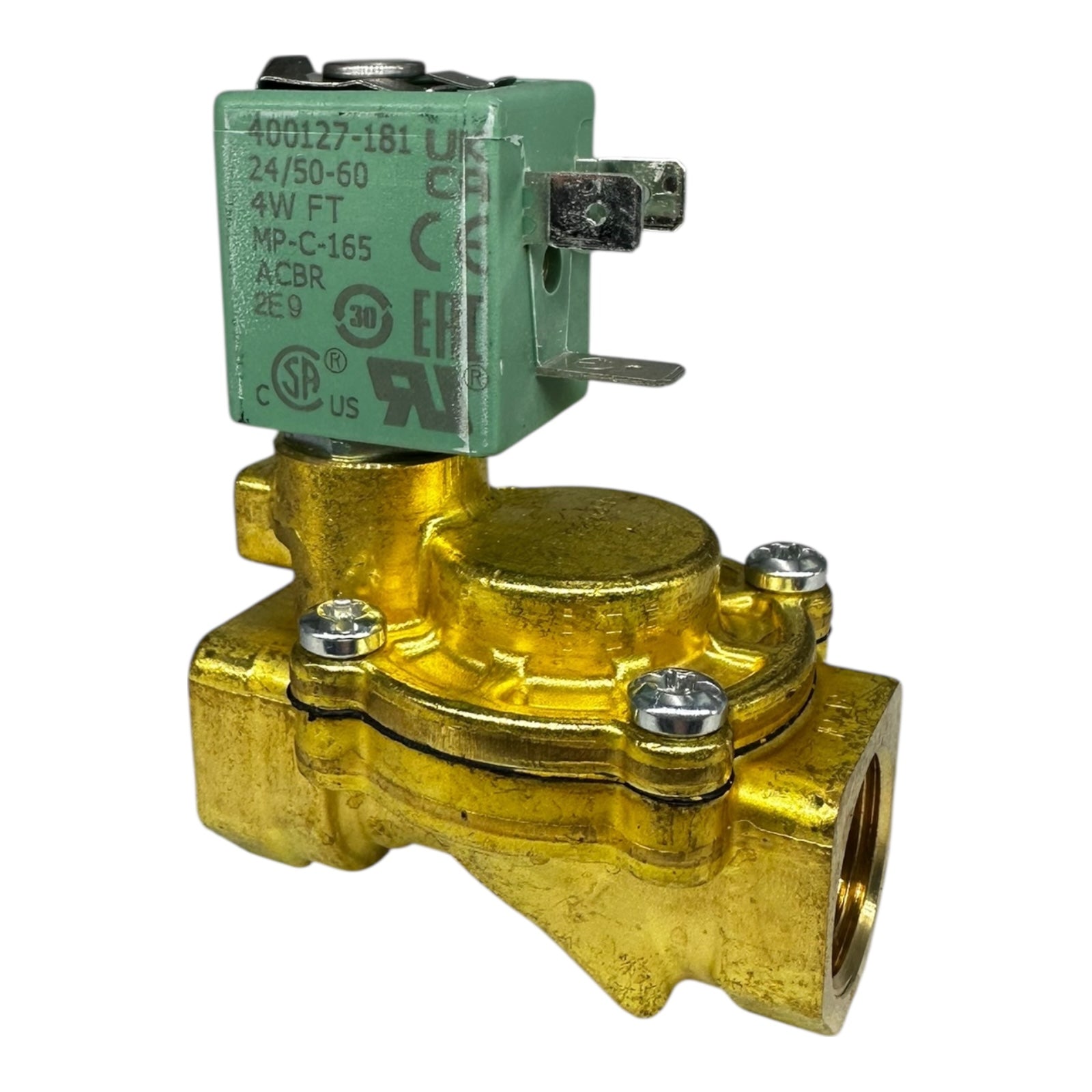 ASCO Magnetventil SCE238D002 G1/2 24/50-60V Messingventil Luft Wasser Öl 10bar