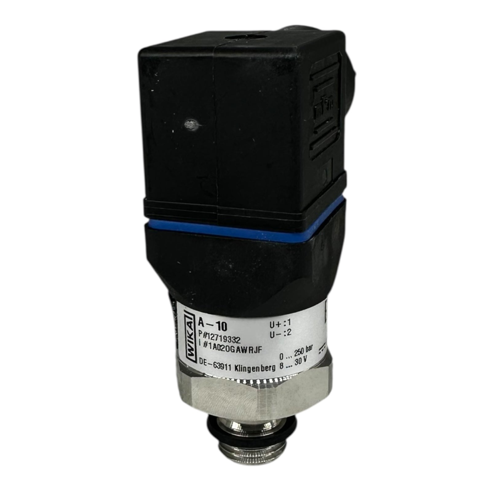 WIKA A-10 Drucksensor 0–250 bar 4–20mA G1/4 12719332 Industrie Transmitter NEU